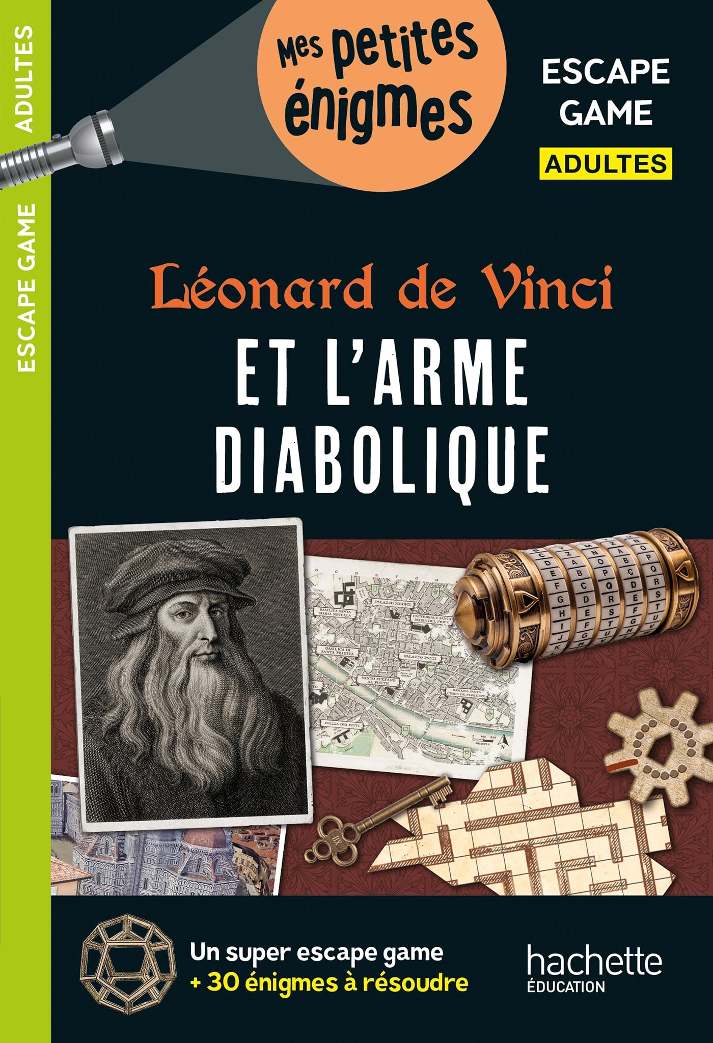 Escape game Adultes Léonard de Vinci et l'arme diabolique 9782017222477