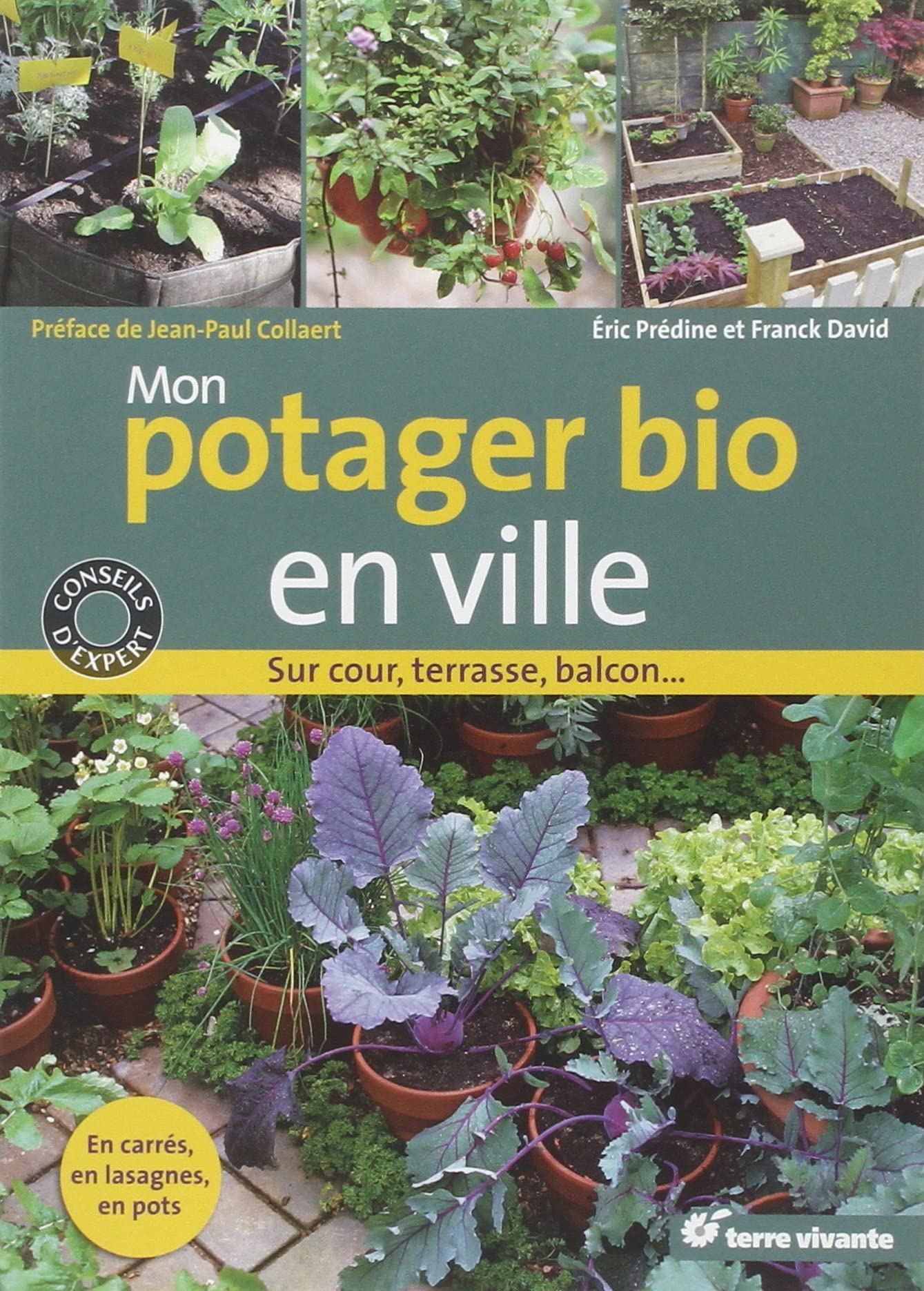 Mon potager bio en ville: Sur cour, terrasse, balcon... 9782360980581