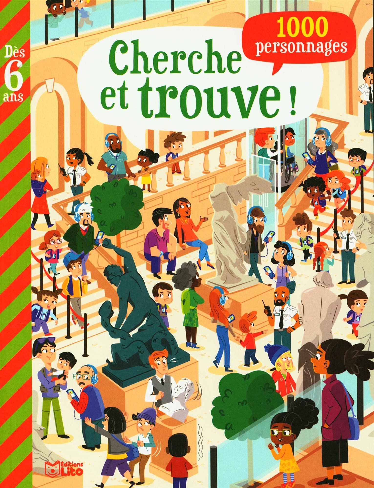 Mon grand livre de jeux - Cherche et trouve 1000 personnages - Dès 6 ans 9782244803319