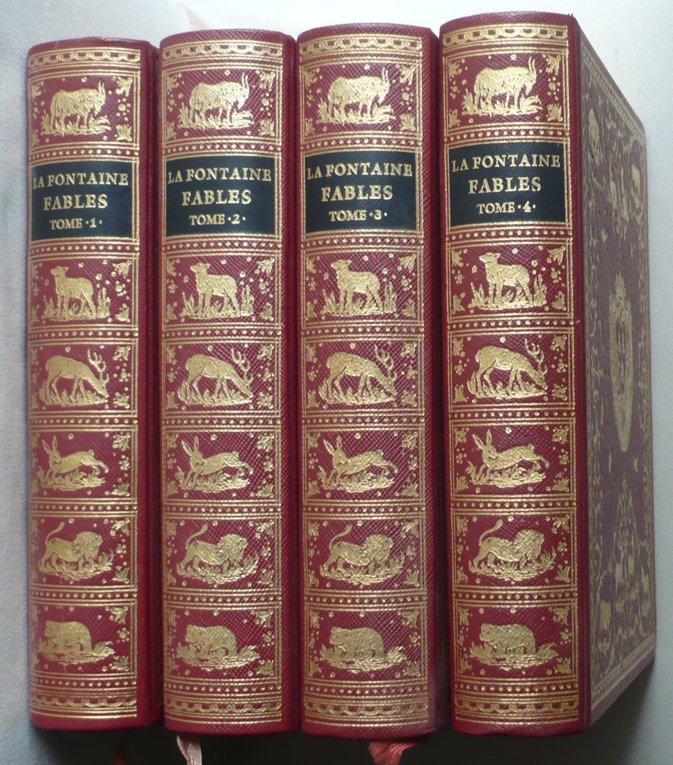 Fables de La Fontaine (4 volumes) 