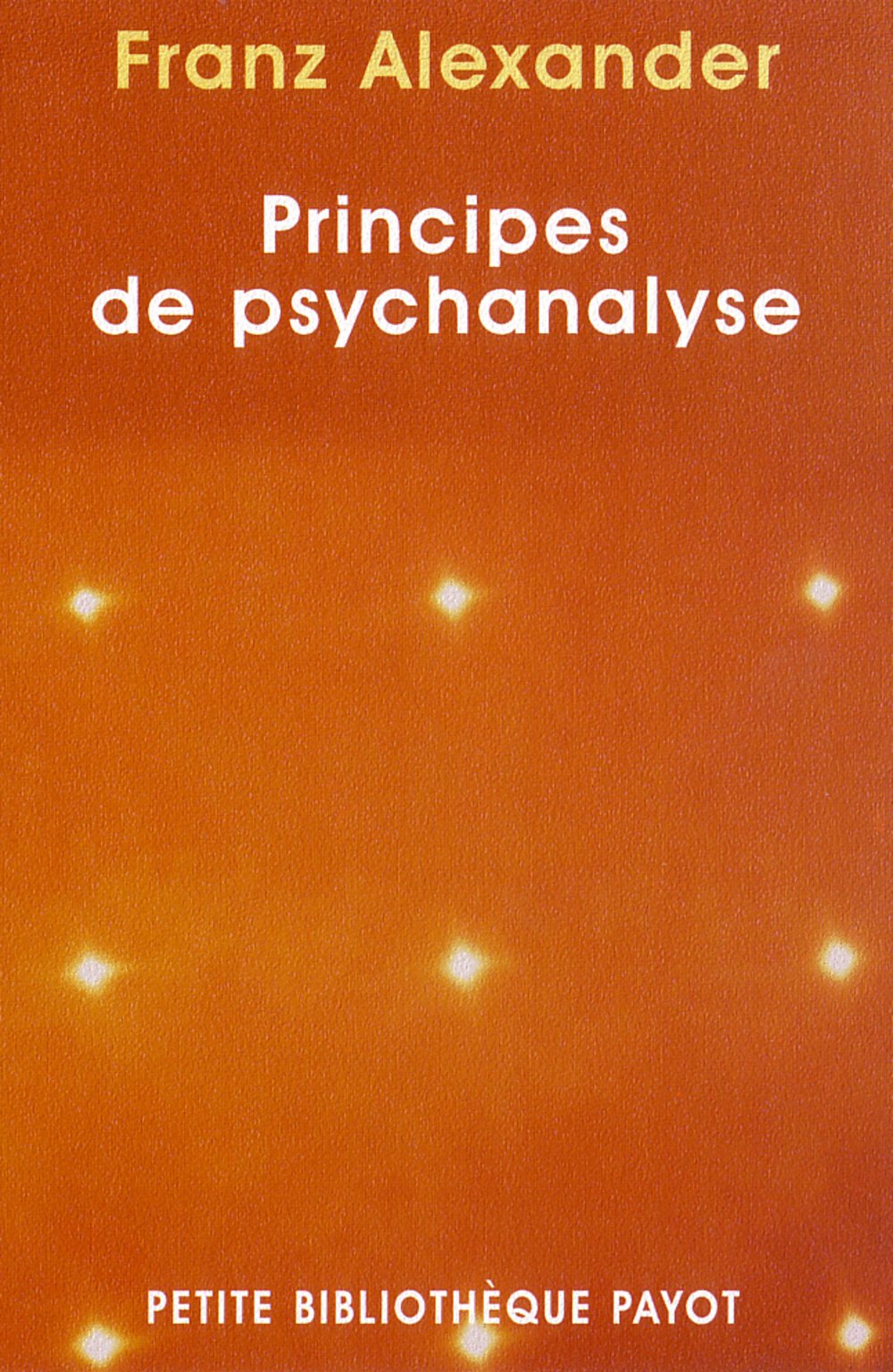 Principes de psychanalyse 9782228896429