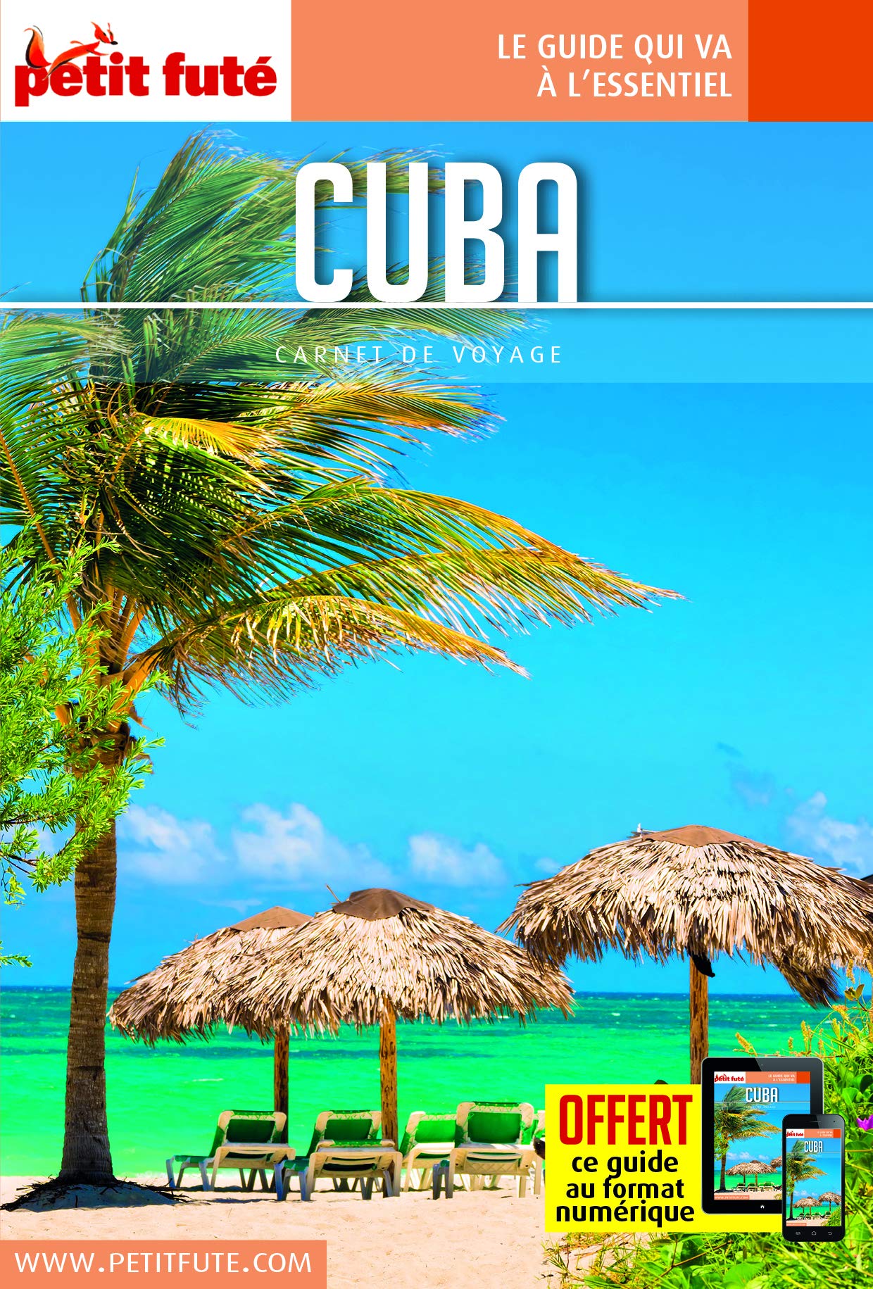 CUBA 2016 CARNET PETIT FUTE+OFFRE NUMERIQUE 9782746998230
