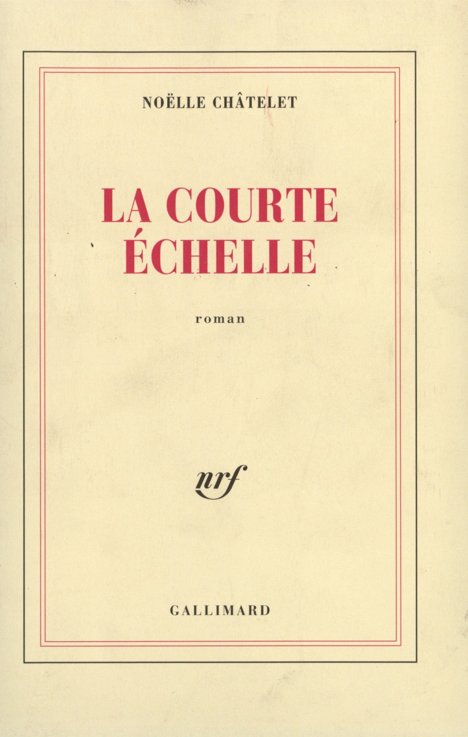 La courte échelle 9782070723973