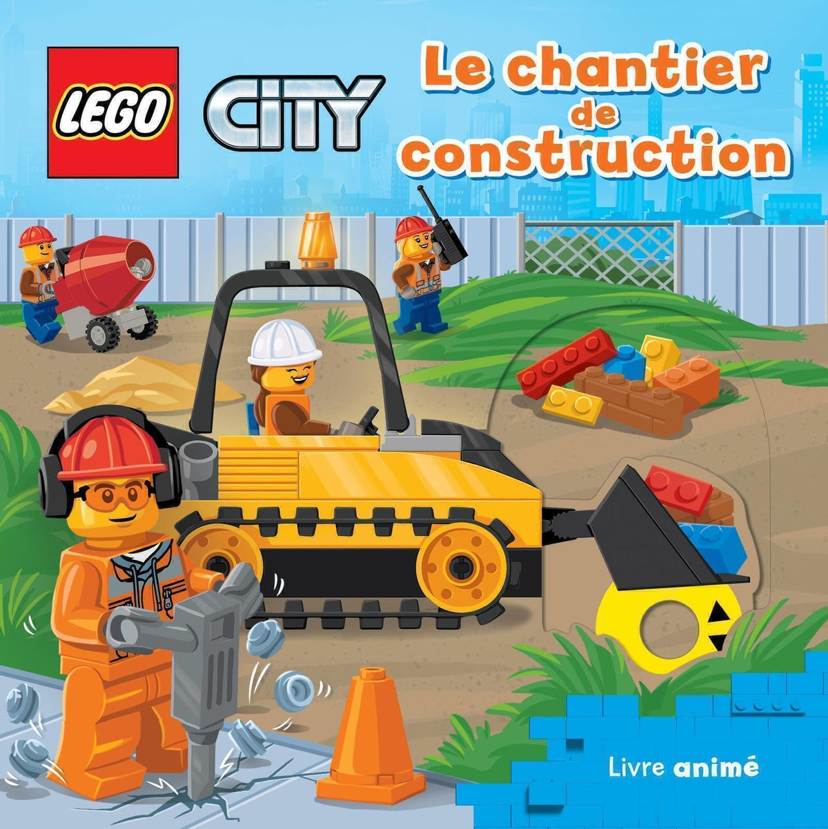 LEGO® City Le chantier de construction: Livre animé 9782416013836