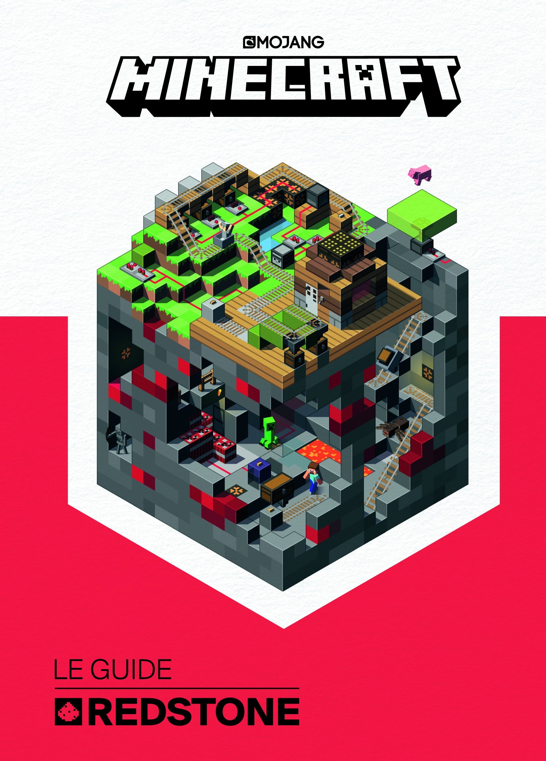 Minecraft, le guide Redstone - Livre officiel Mojang - De 9 à 14 ans 9782075078399