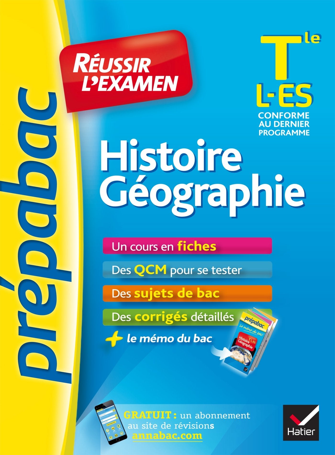 Histoire-géographie Tle L, ES 9782218995422