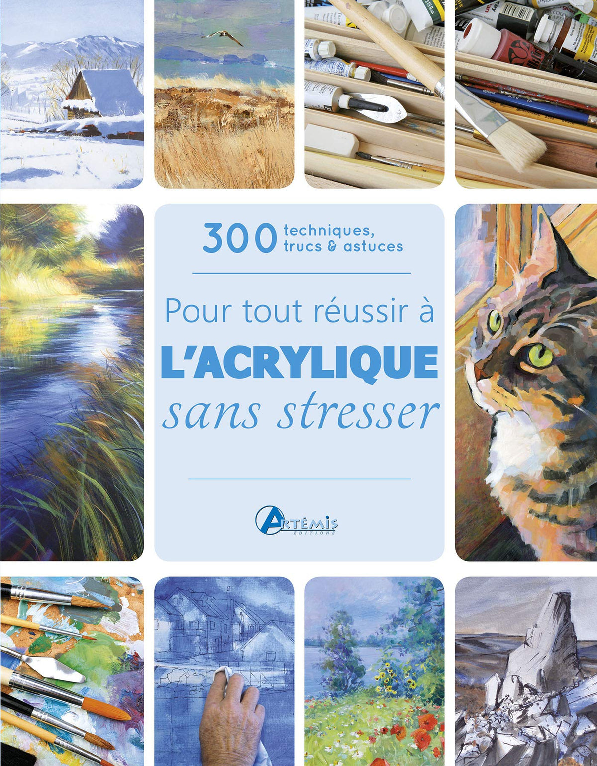 Pour tout réussir à l'acrylique sans stresser 9782816010251