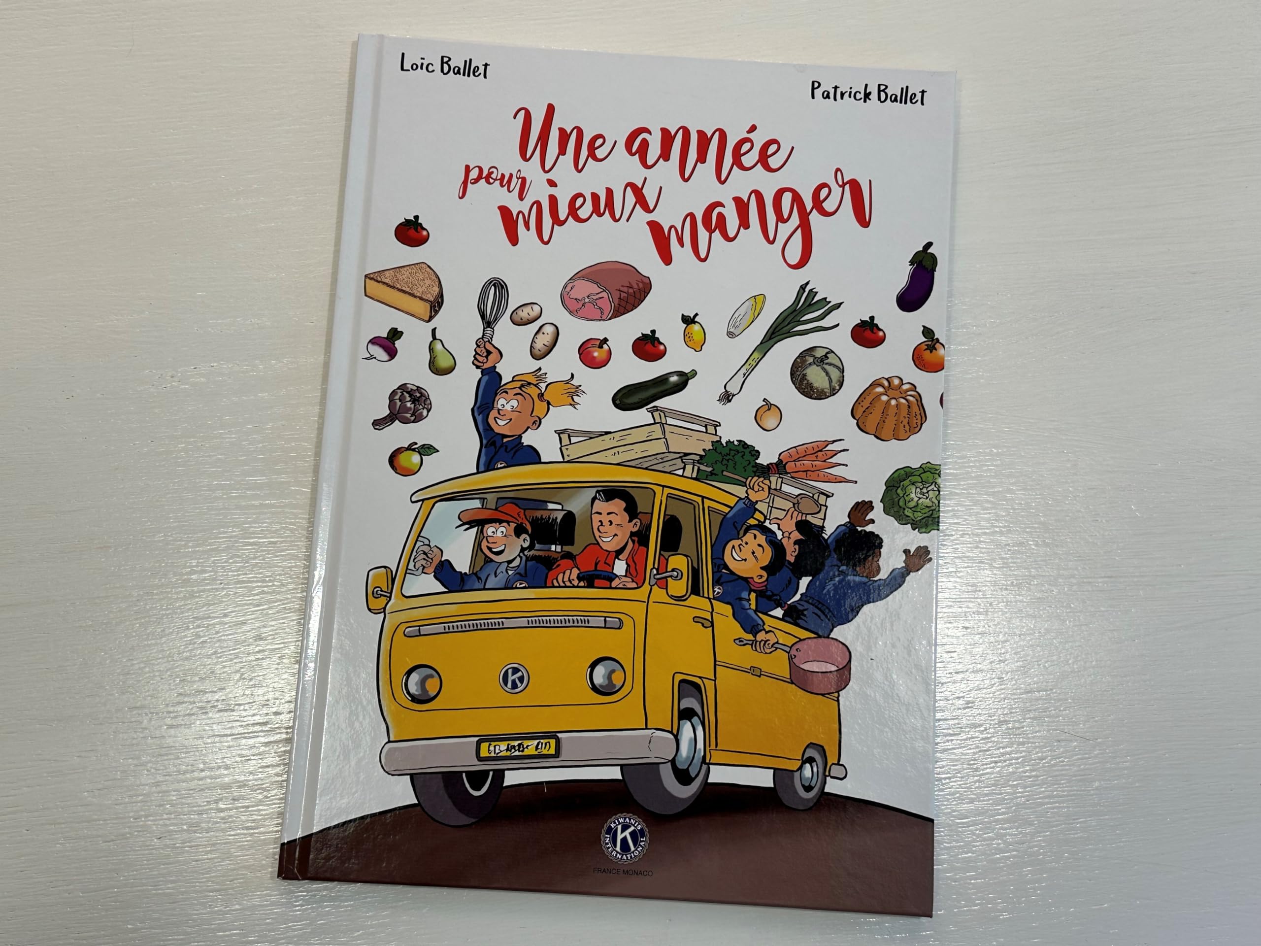 Une année pour mieux manger, BD du Kiwanis, tome 1 9782957706303