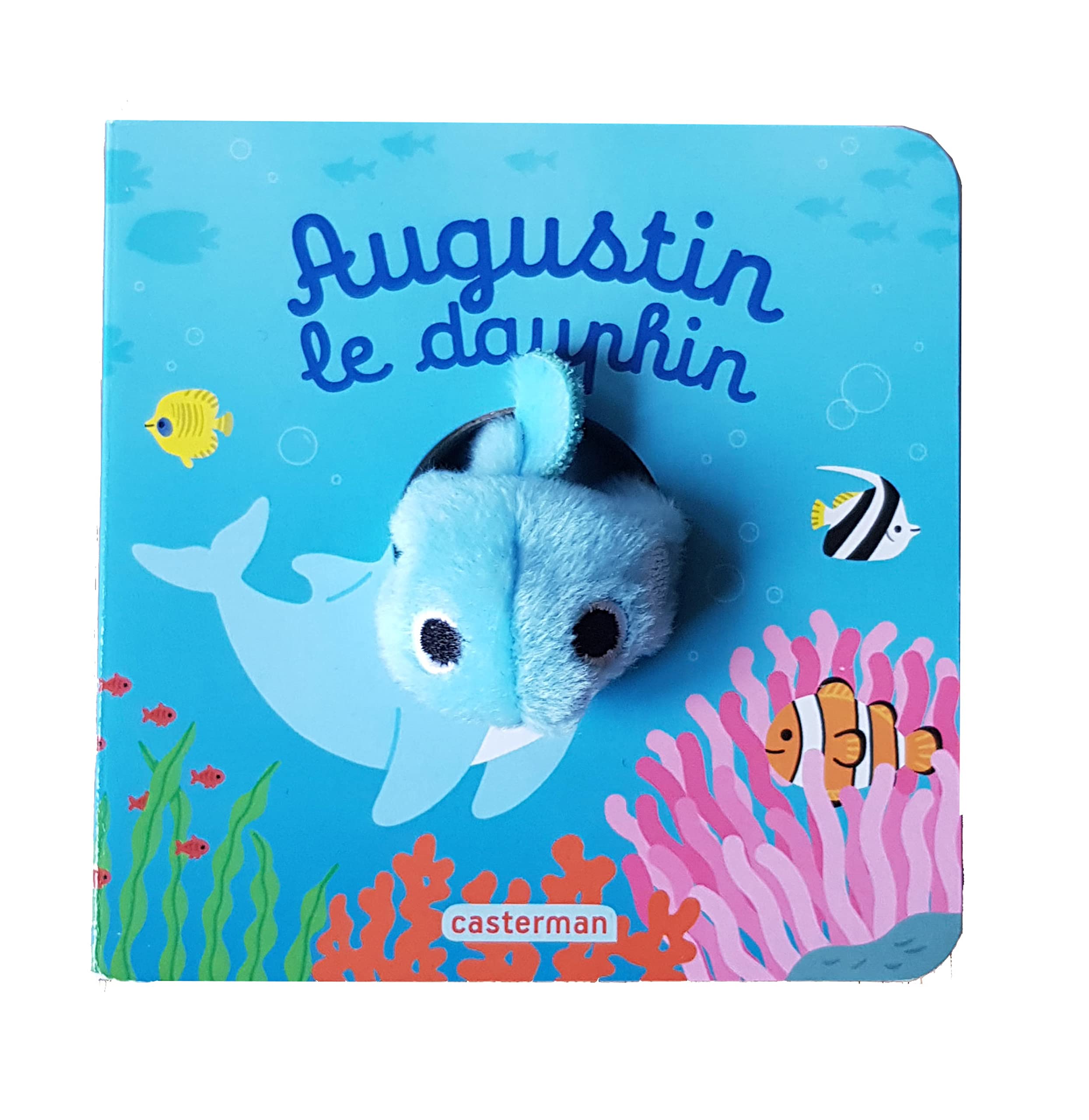 Augustin le dauphin: Livre marionnette pour bébé - dès 3 mois 9782203219205