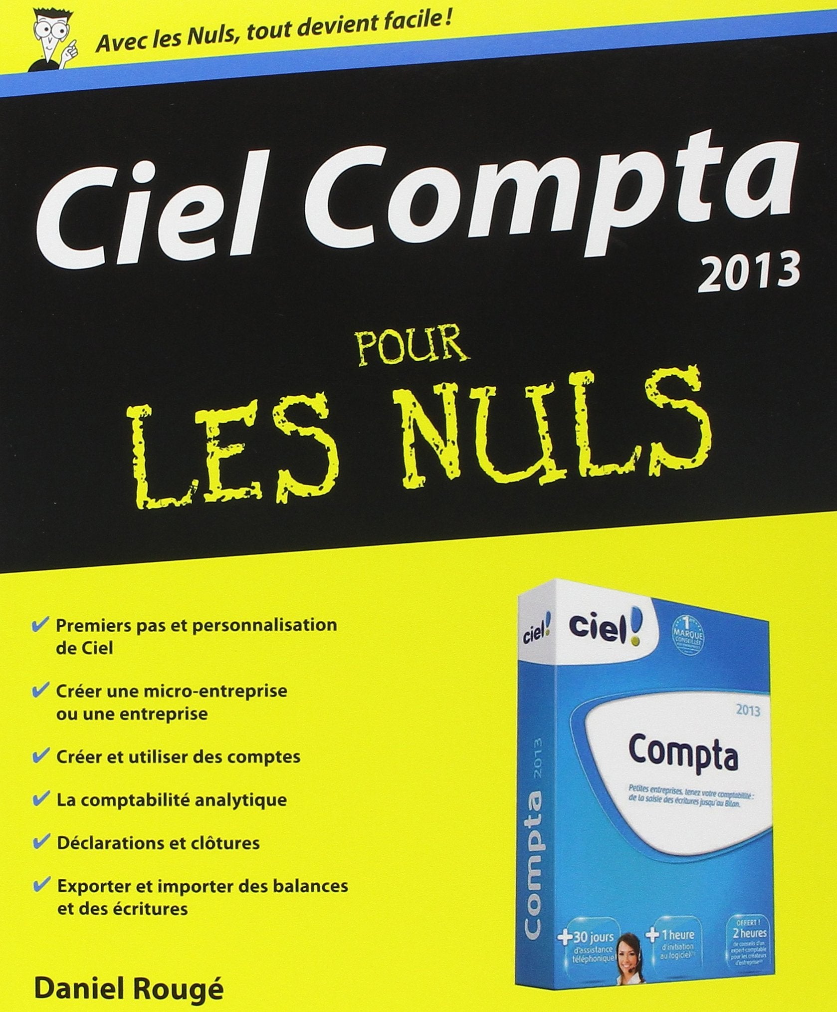 CIEL COMPTA 2013 POUR LES NULS 9782754036429