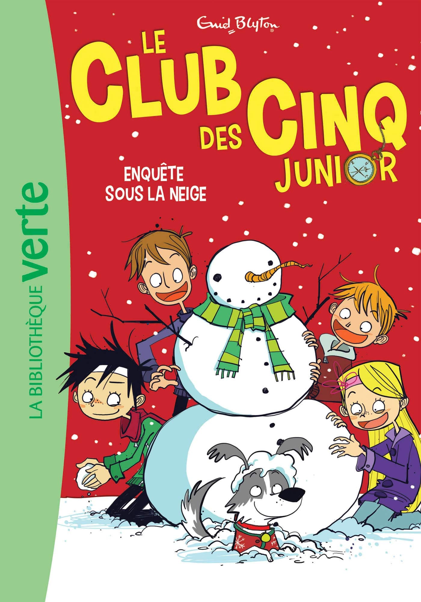 Le Club des Cinq Junior 08 - Enquête sous la neige 9782017071679