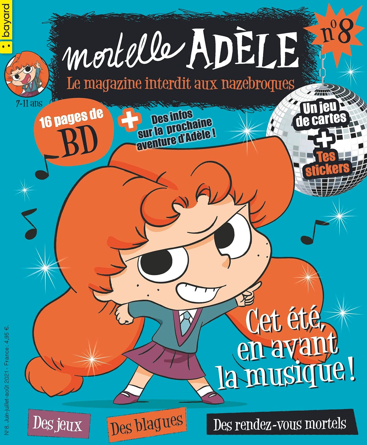 Magazine Mortelle Adèle n°8 9791036330469
