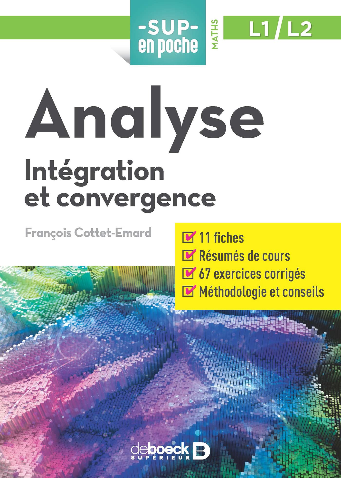 Analyse: Intégration et convergence 9782807321281