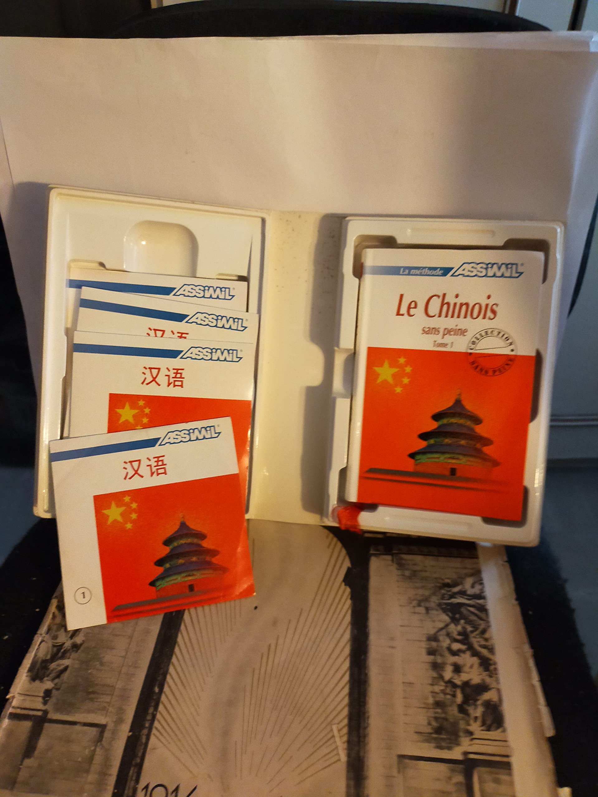 Le Chinois sans peine, tome 1 (1 livre + coffret de 4 CD) 3135415000165