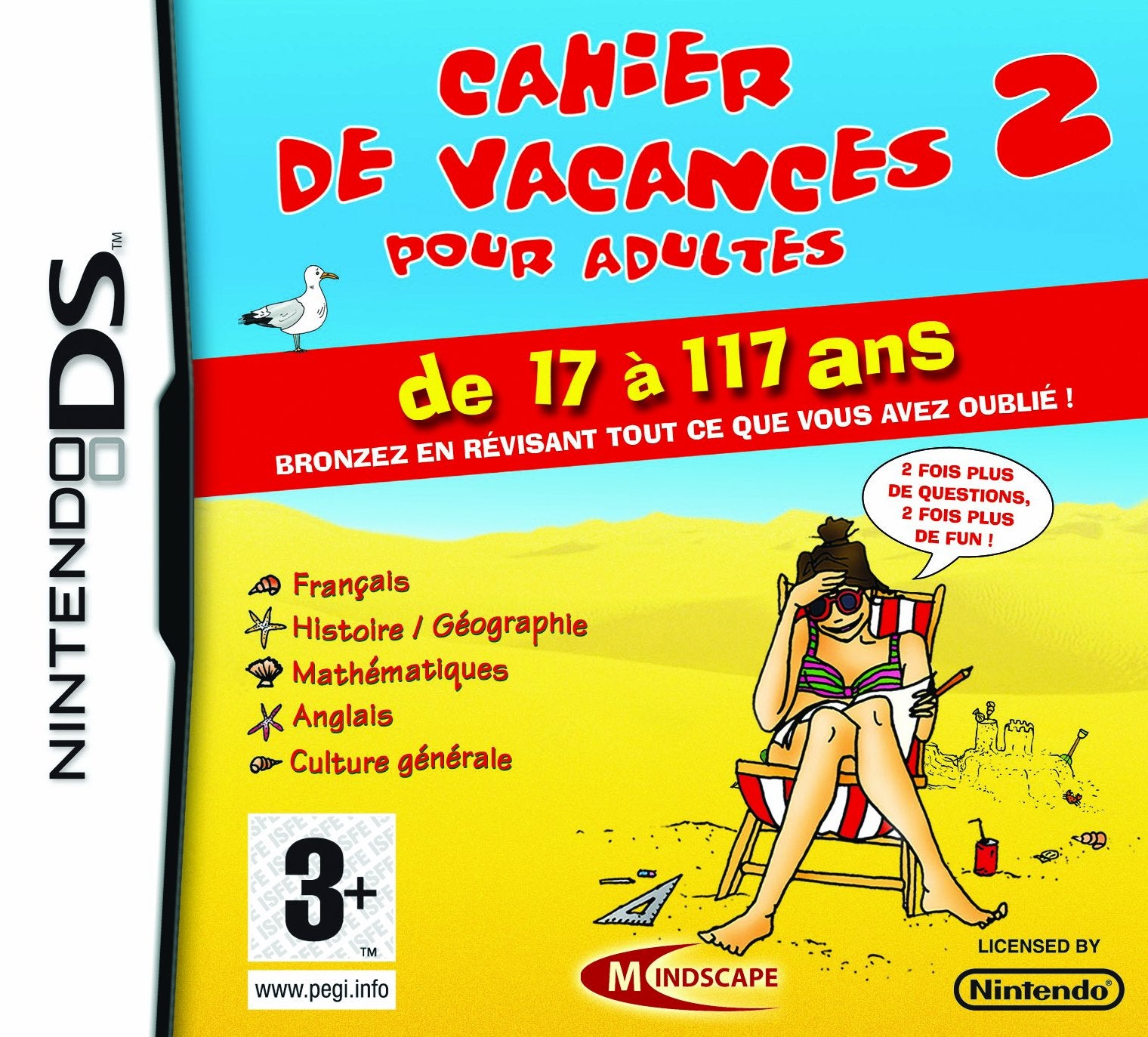 Cahier de vacances pour adultes 2 5390102502423