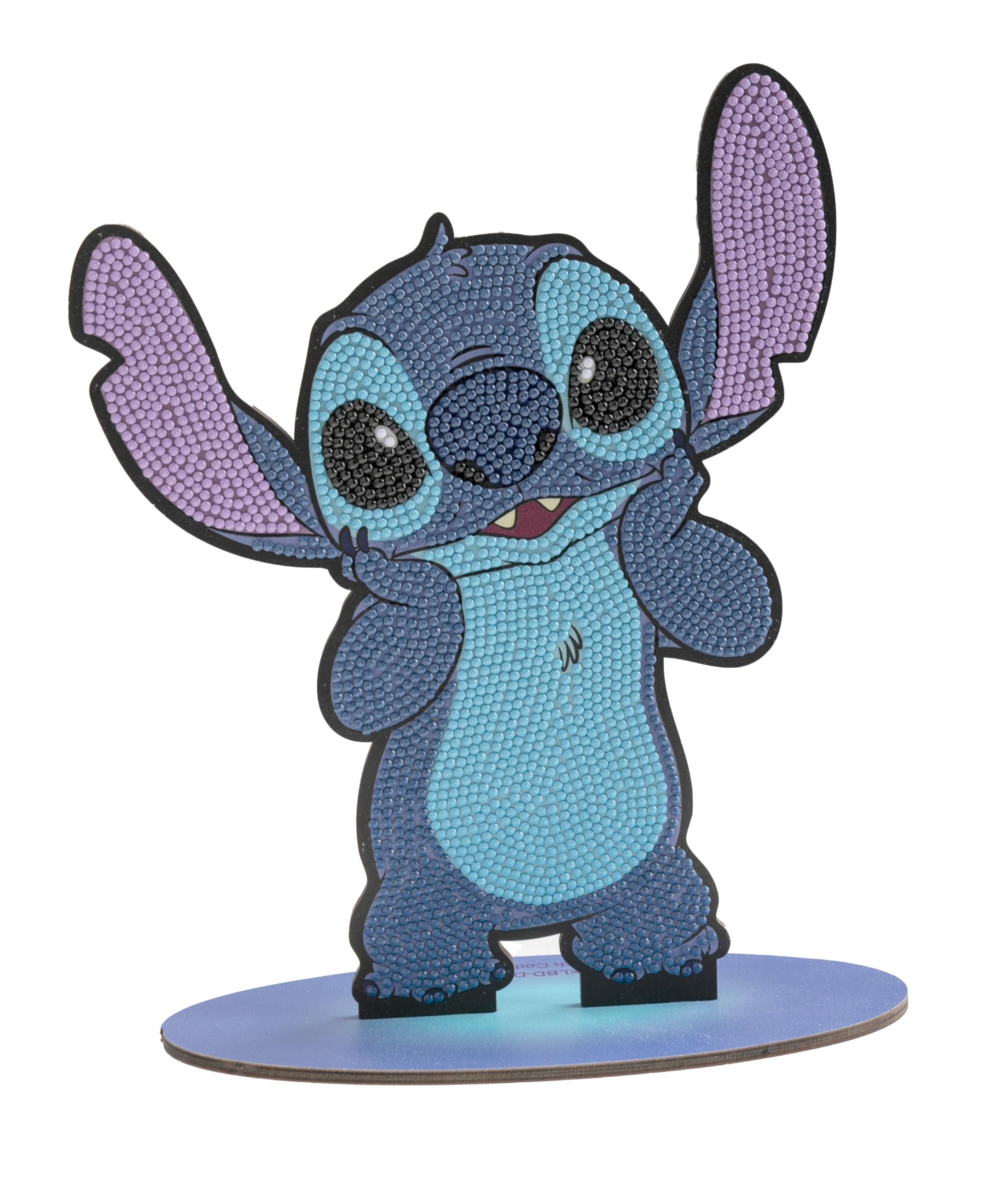 CRYSTAL ART Stitch Diamond Painting - Dès 8 Ans - Activité DIY Relaxante - Broderie Diamant Disney - Kit Figurine à Diamanter XL Facile et Ludique - Décoration Scintillante - Cadeau Créatif Enfant 5056588606665