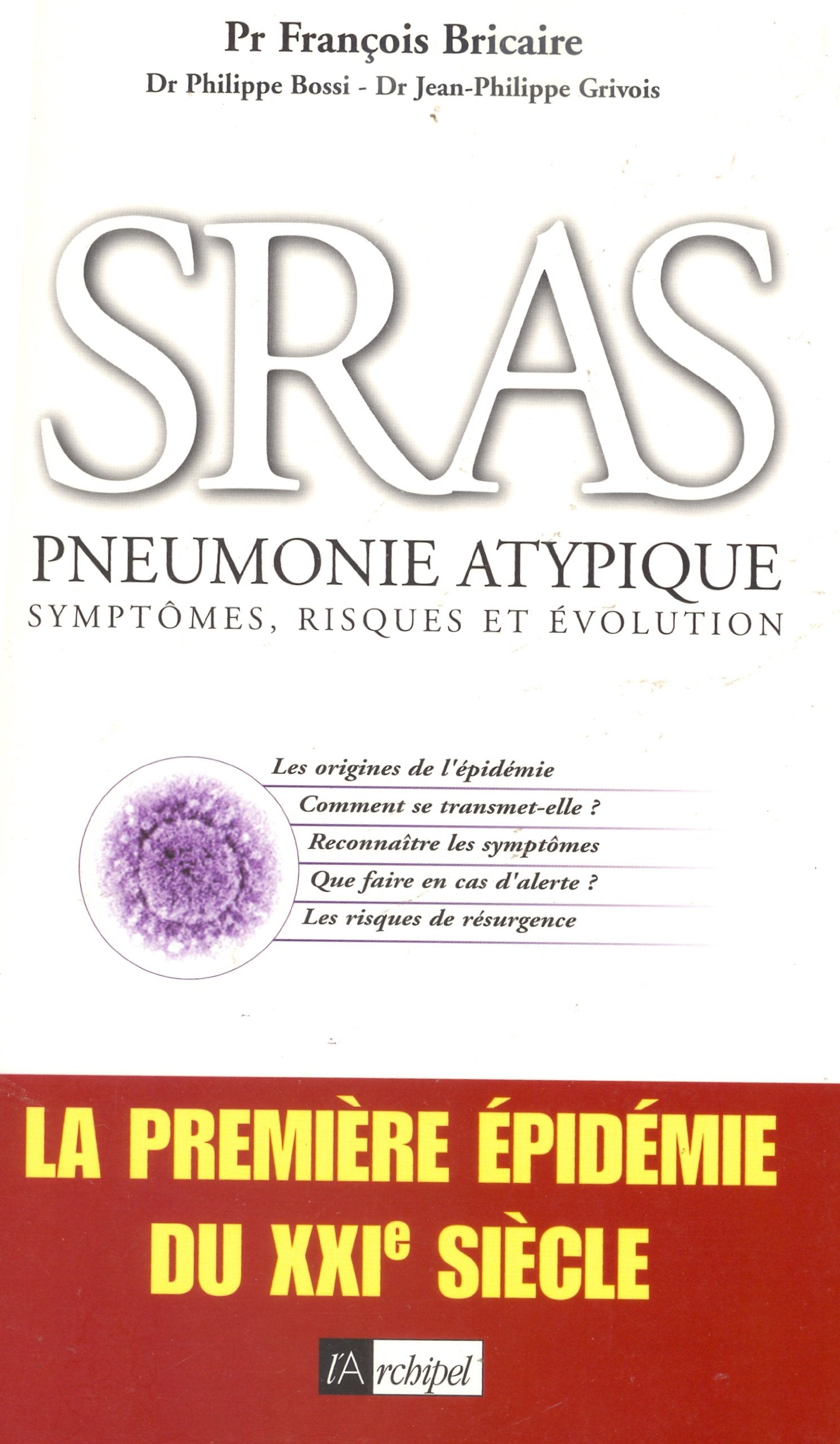 SRAS, pneumonie atypique 9782841875320