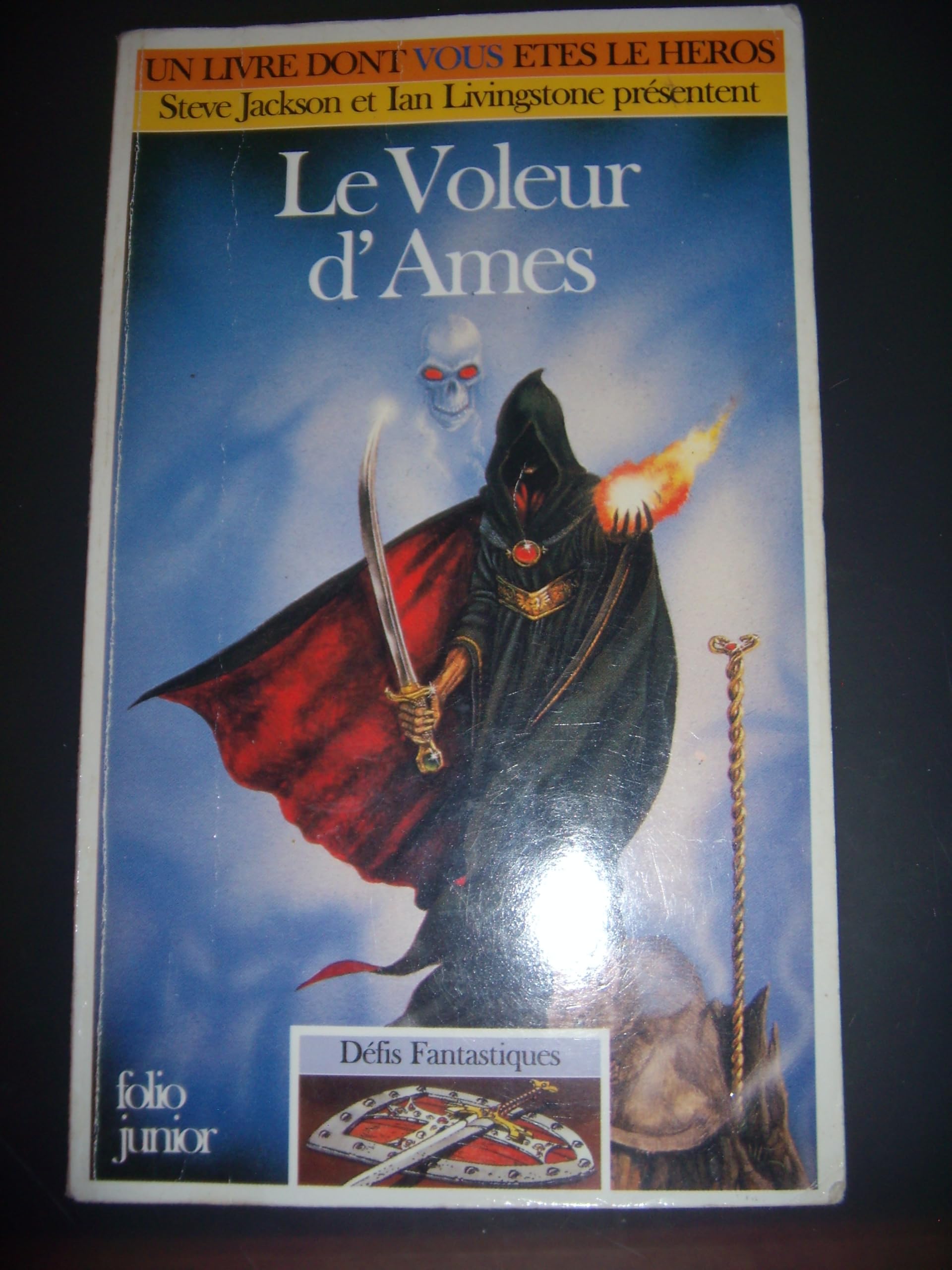 Defis Fantastiques Tome 34 : Le Voleur D'Ames 9782070335305