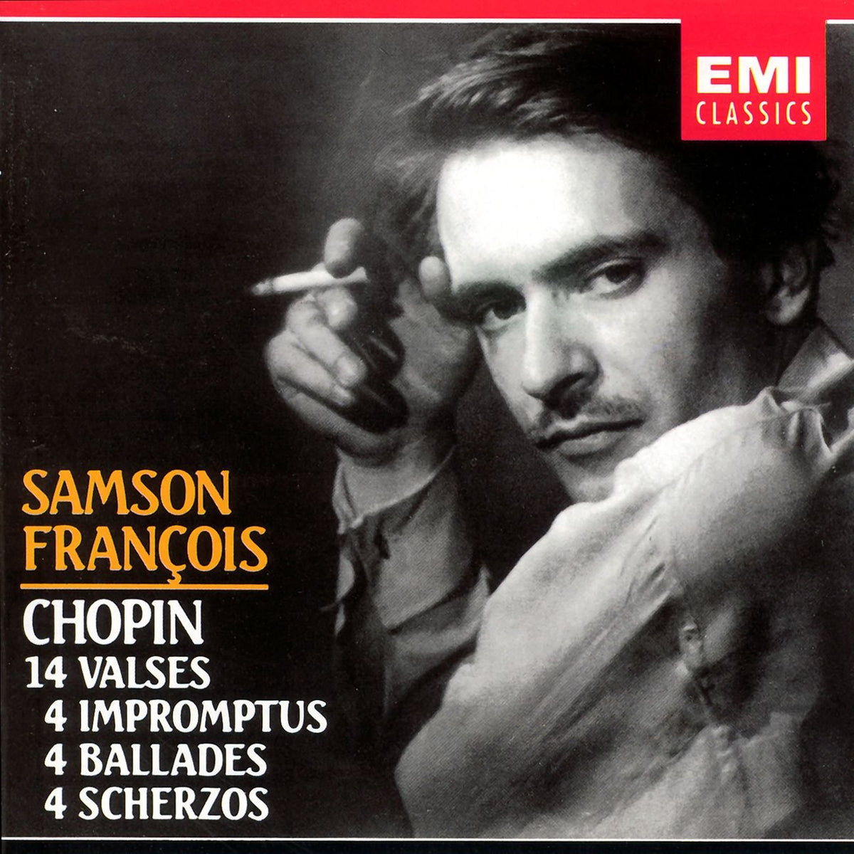 Chopin : 14 Valses - 4 Impromptus - 4 Ballades - 4 Scherzos 0077776256924