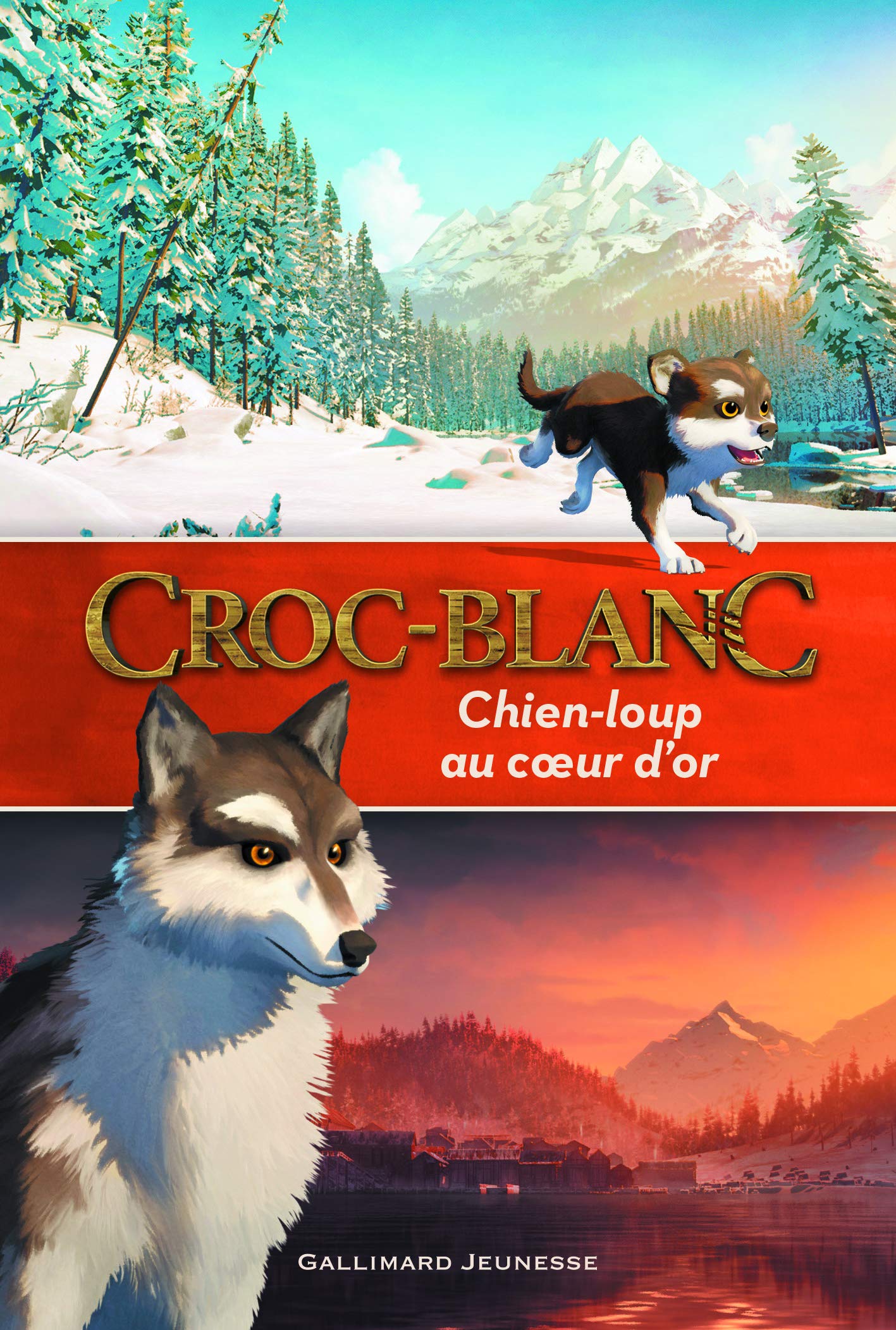 Croc-Blanc : chien-loup au cœur d’or 9782075094221