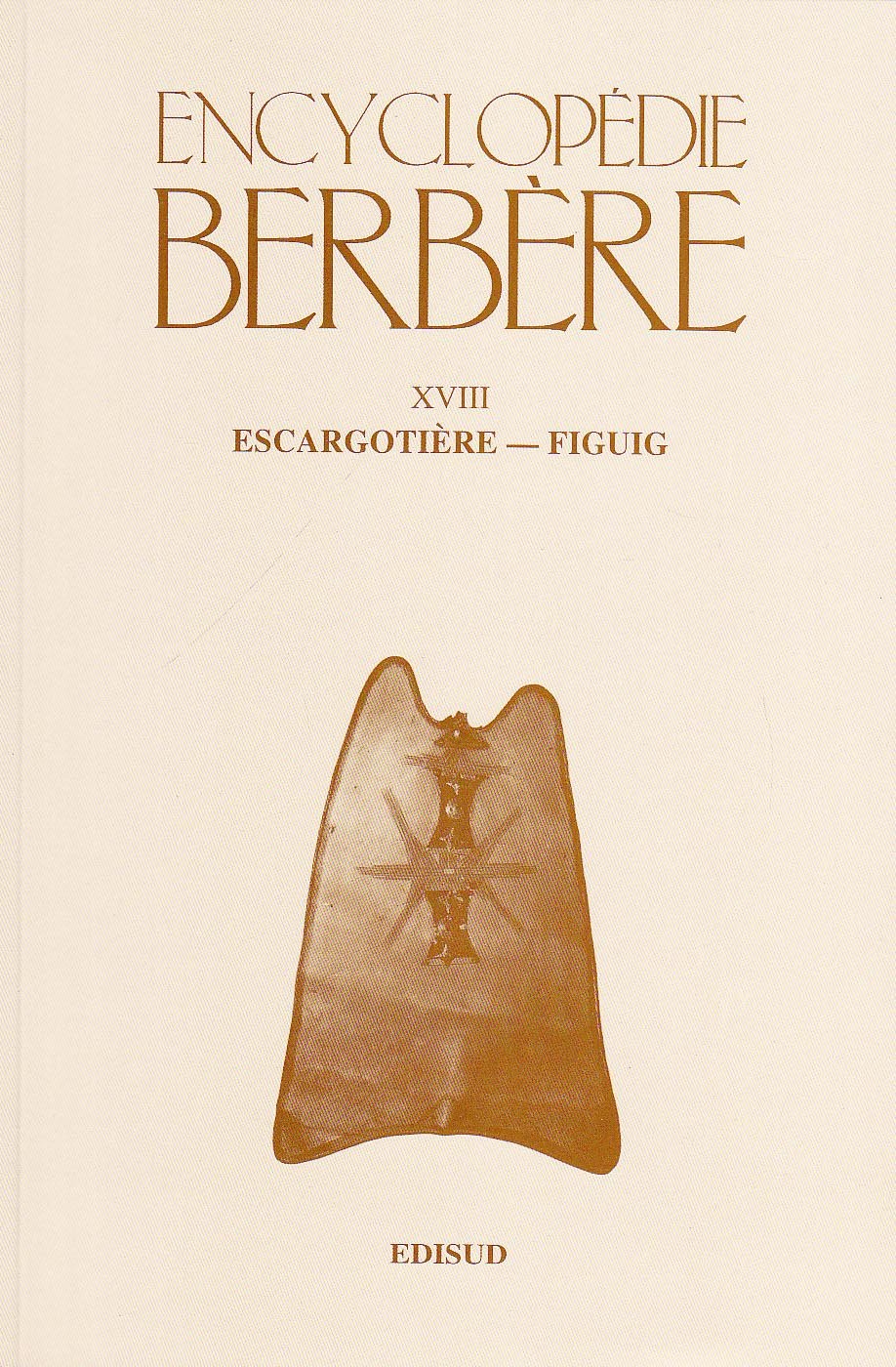 ENCYCLOPEDIE BERBERE.: Tome 18 9782857449485