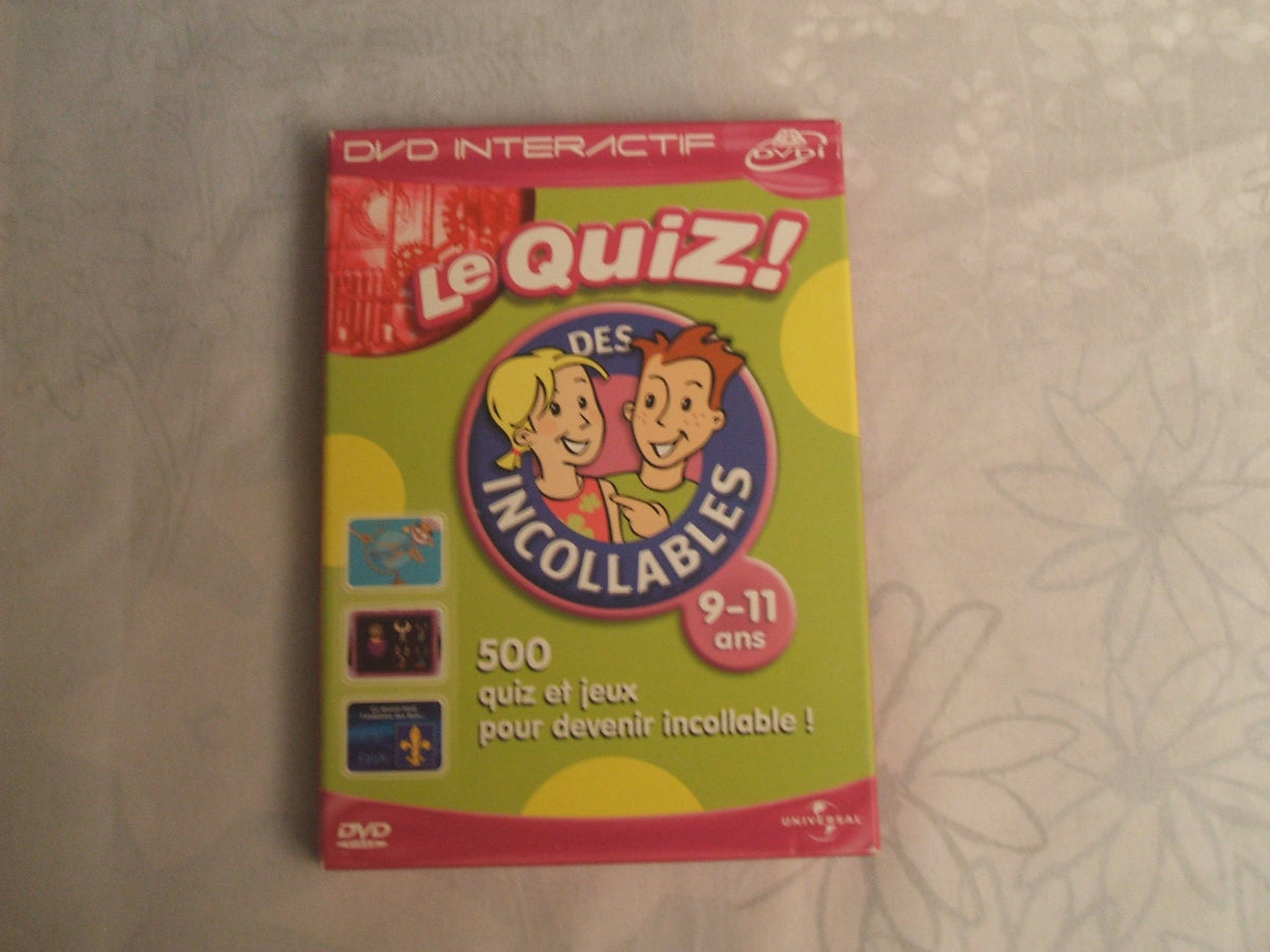Le Quiz des Incollables - 9/11 ans [DVD Interactif] 5050582324419