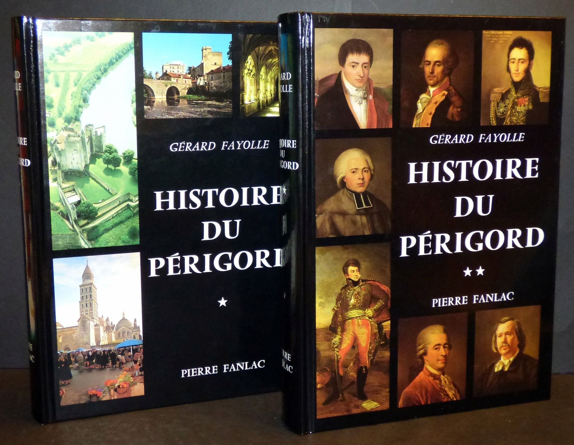 Histoire du Périgord en 2 Tomes : T. 1 De la Préhistoire à la Révolution - T.2 De la Révolution à la Libération 