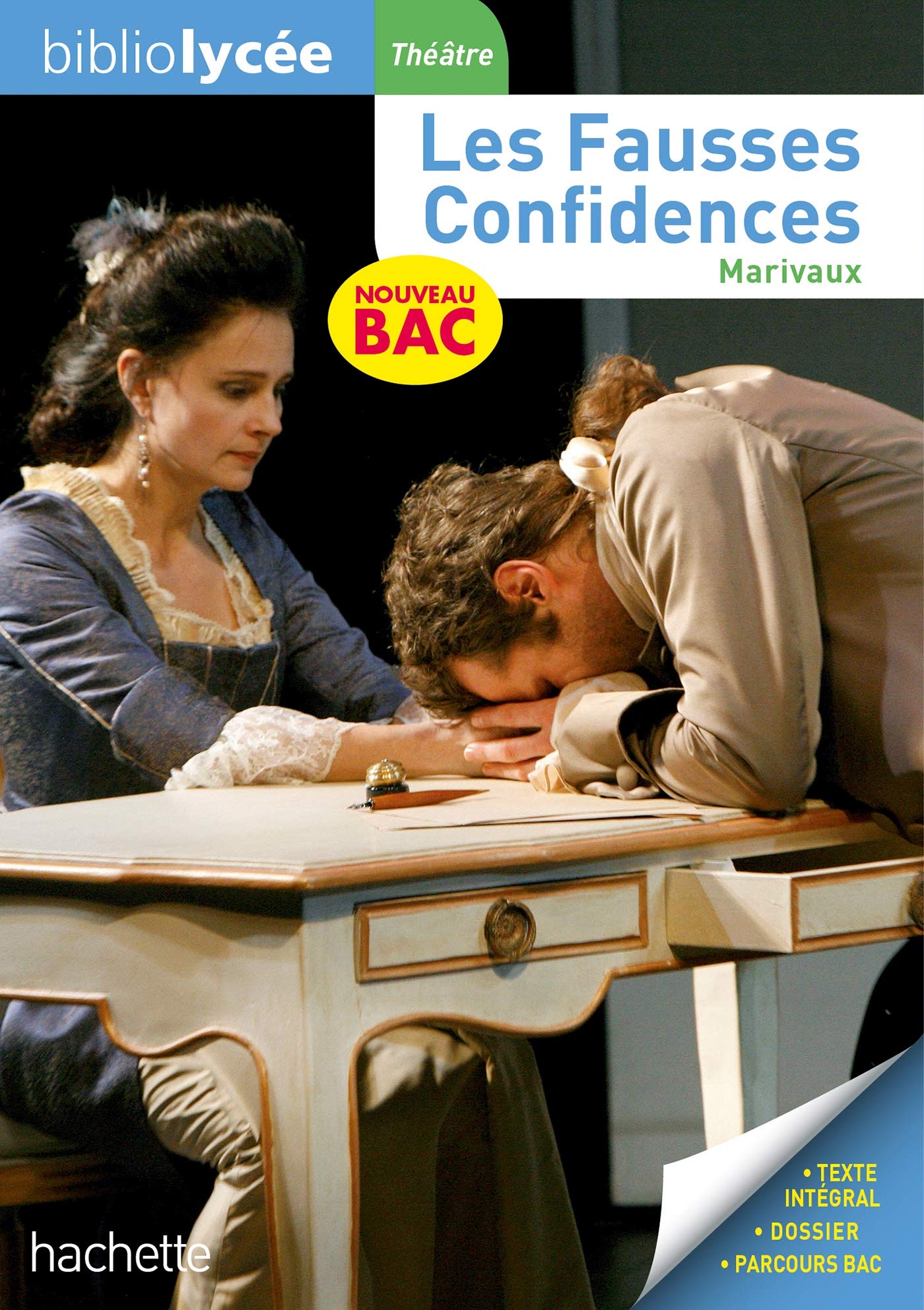 Bibliolycée - Les Fausses confidences, Marivaux - BAC 2023: Parcours : Théâtre et stratagème 9782017120865