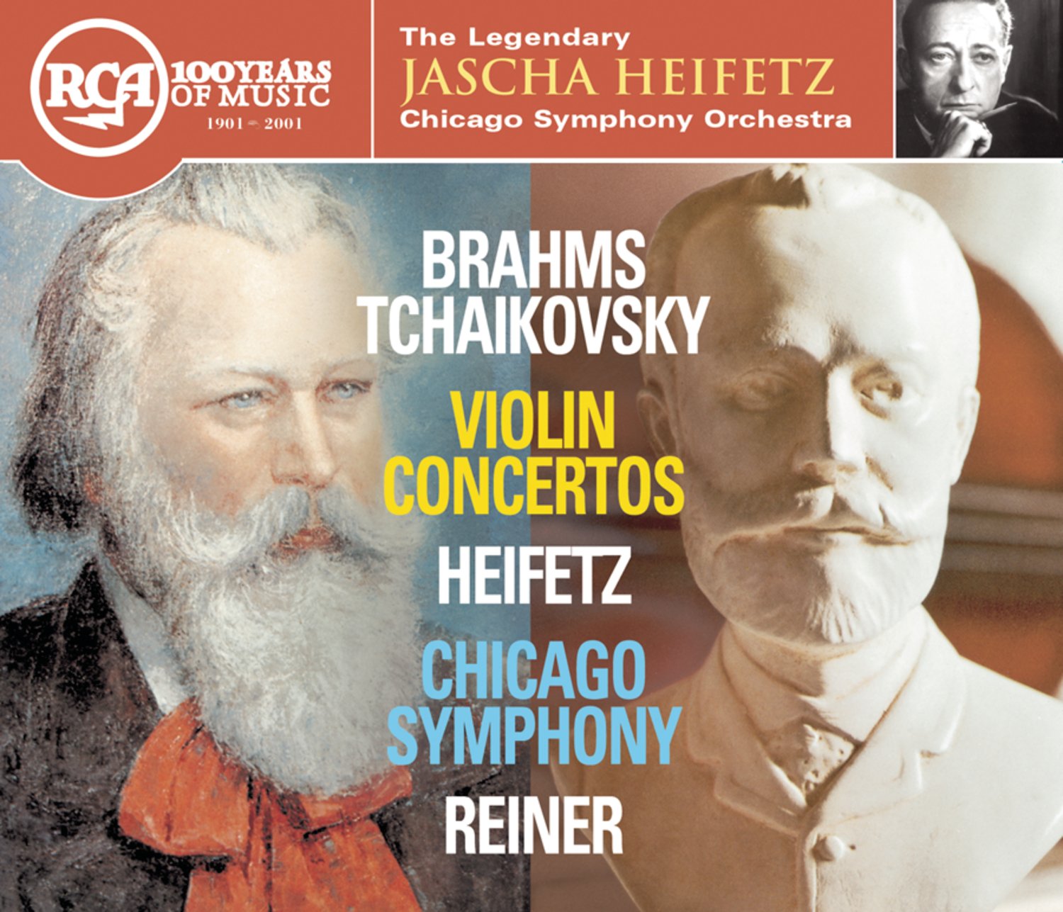 Brahms : Concerto pour Violon / Tchaïkovsky : Concerto pour violon 0090266149520