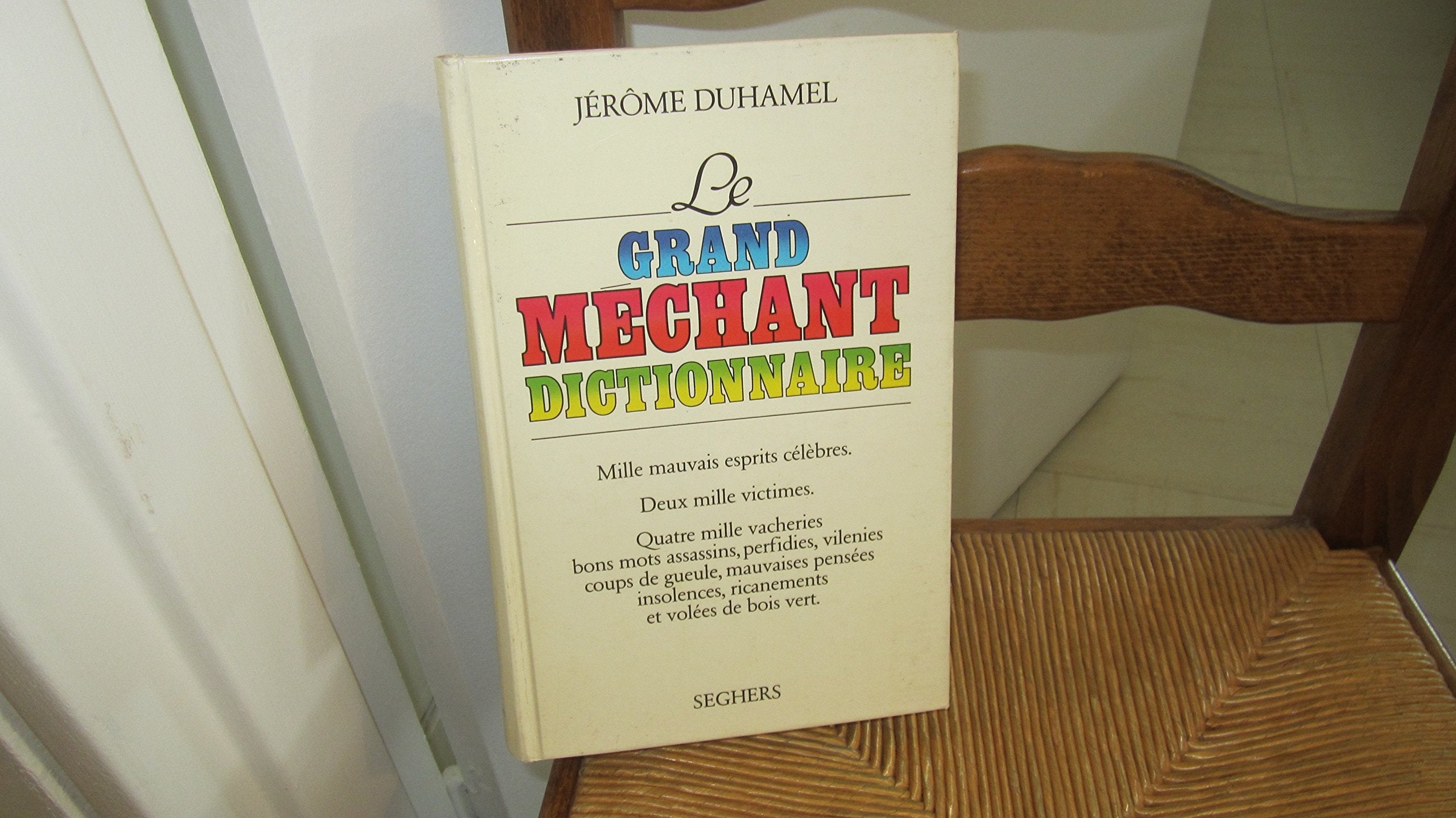 Le grand mechant dictionnaire 9782221047651