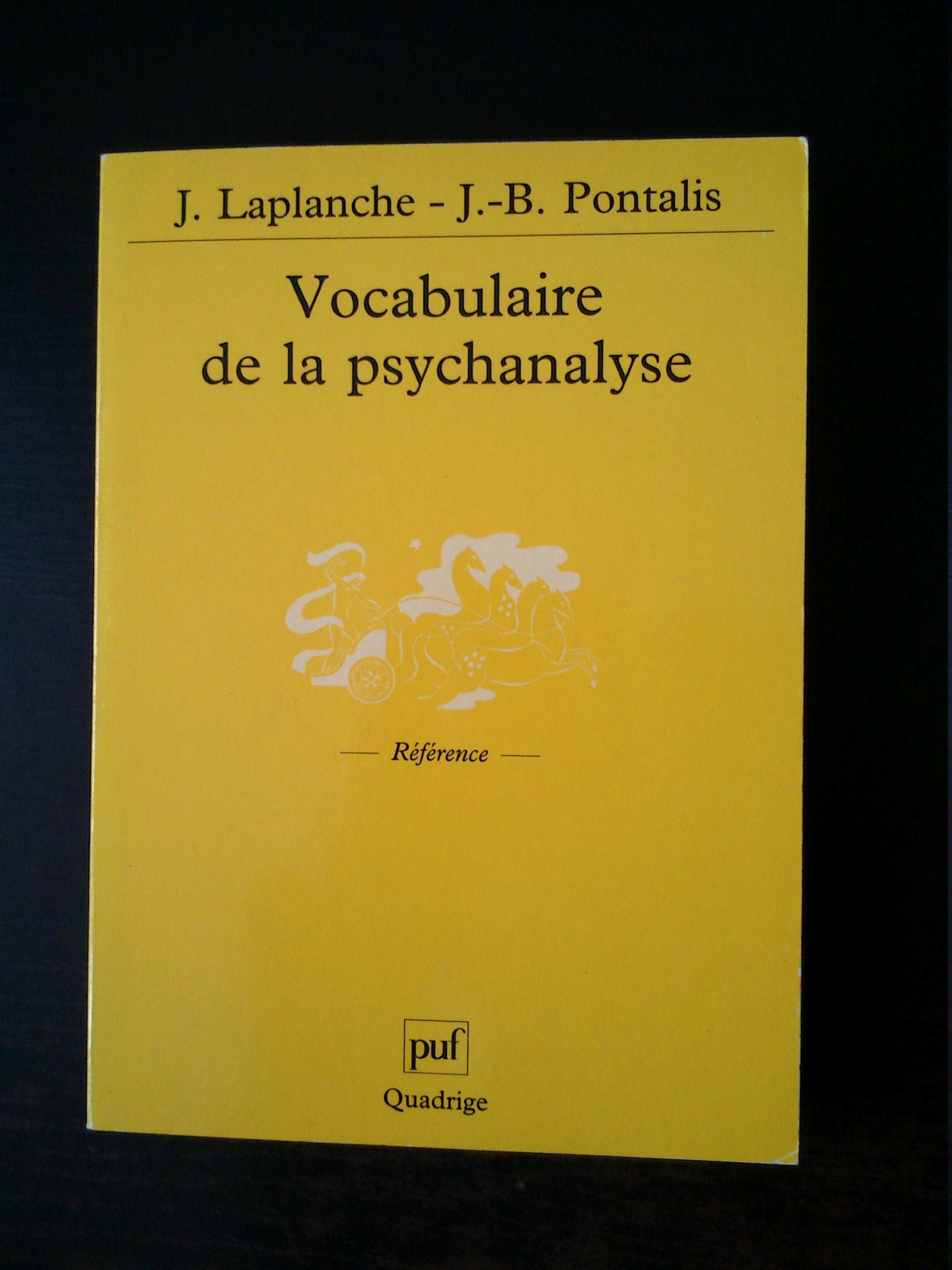 Vocabulaire de la psychanalyse 9782130525837
