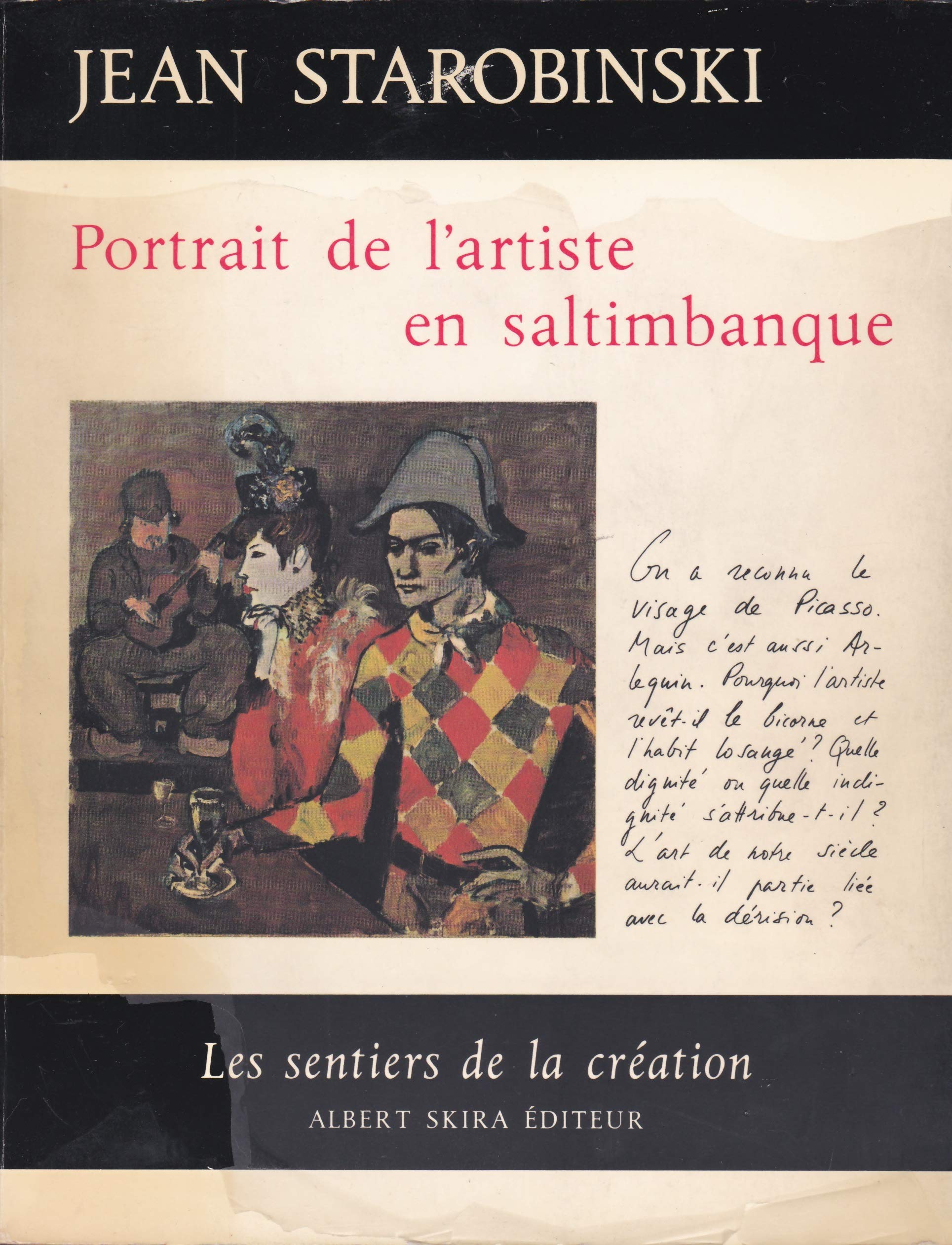 Portrait de l'artiste en saltimbanque 