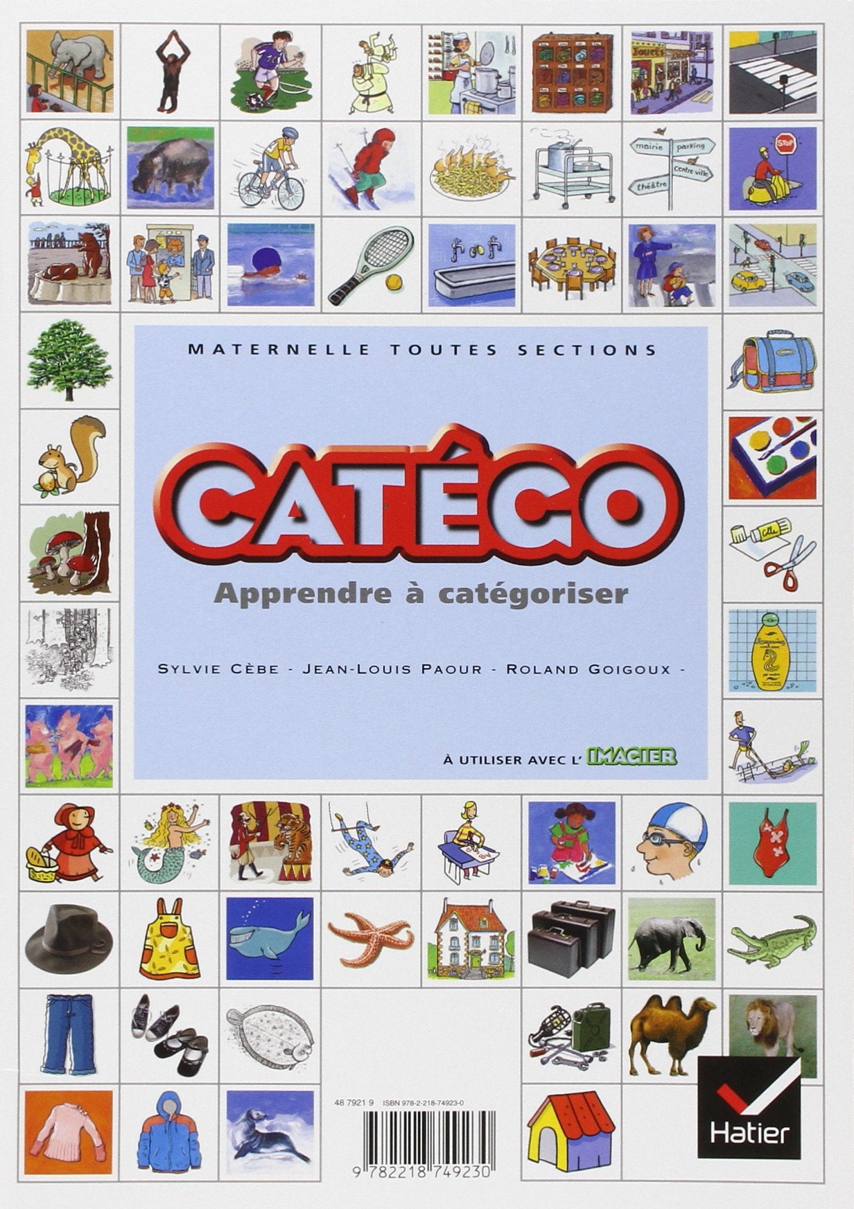 Catégo, maternelle toutes sections : Apprendre à catégoriser 9782218749230