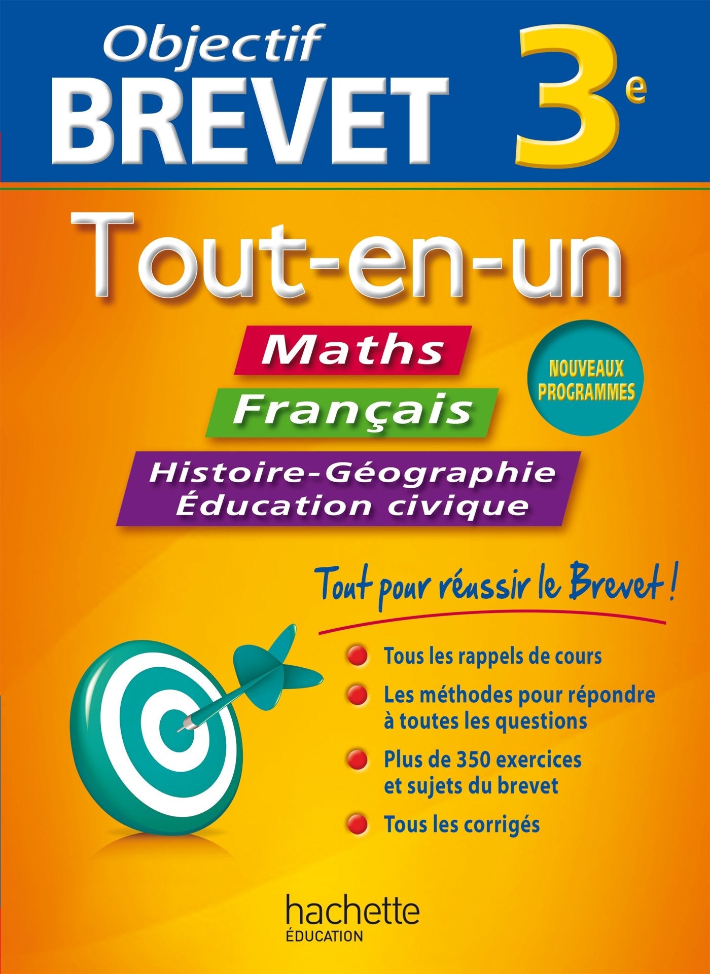 Objectif Brevet 3e Tout-en-un 9782011700100