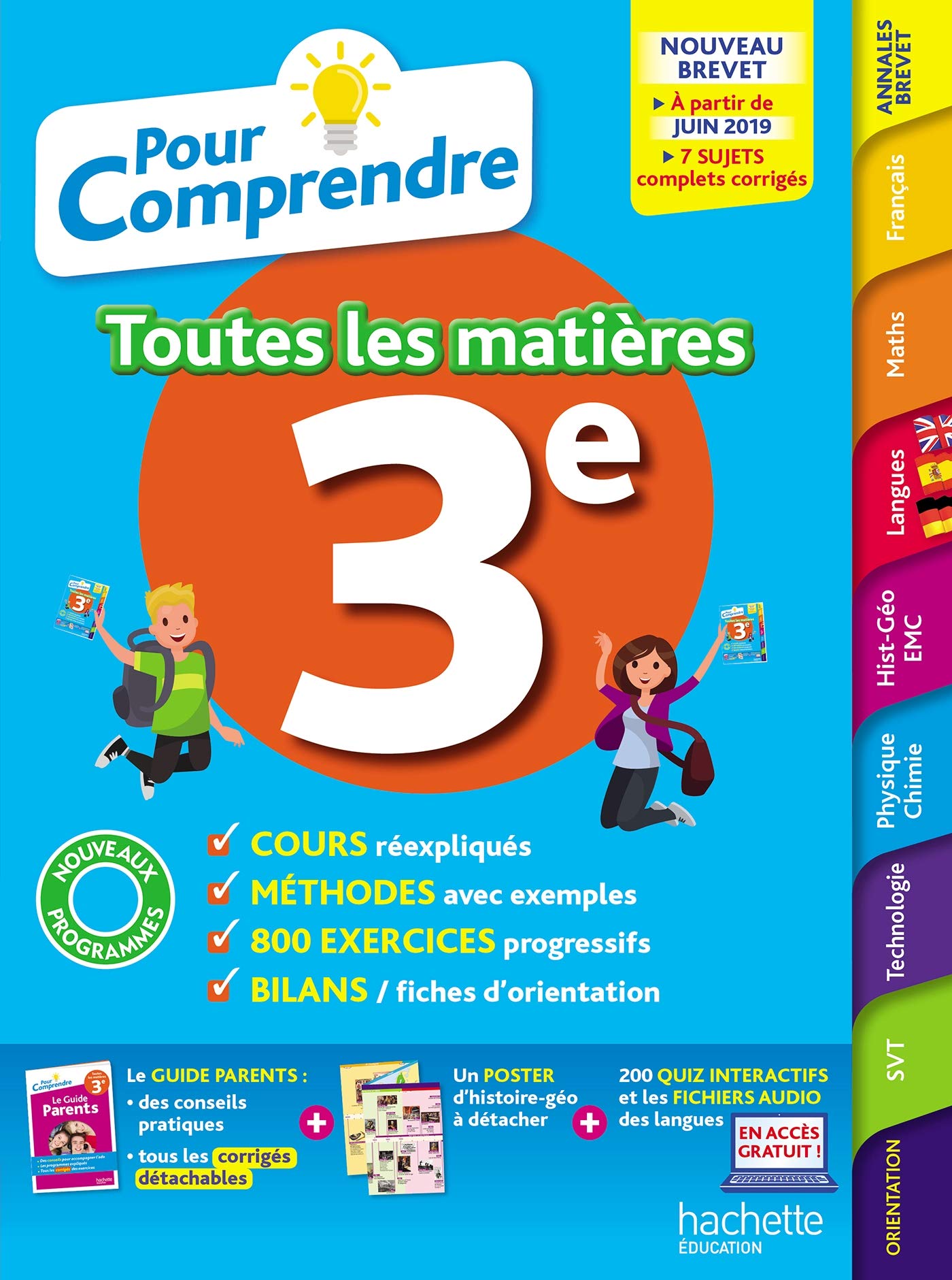 Pour Comprendre Toutes Les Matières 3E 9782017082026