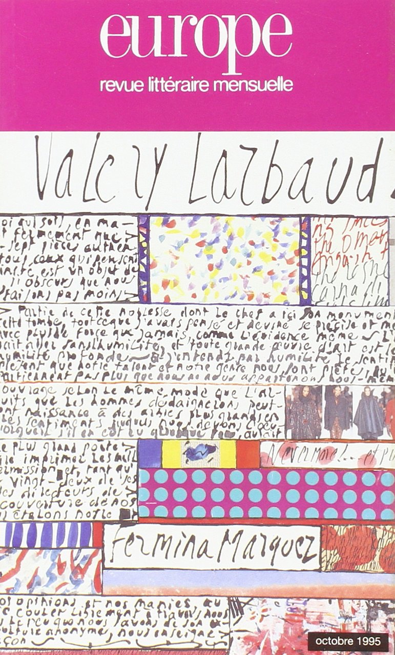 Valéry Larbaud, numéro 798 9782910814083