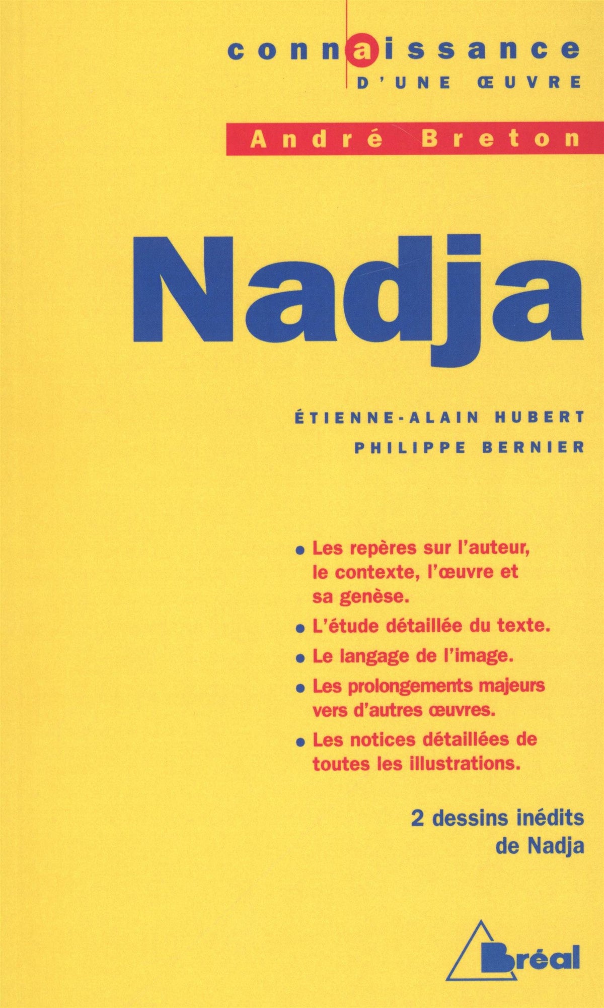 Connaissance d'une oeuvre : Nadja, André Breton 9782842919979