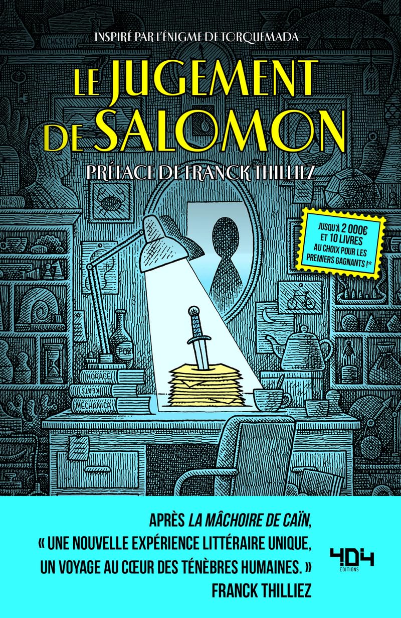 Le Jugement de Salomon - Un livre à énigmes extraordinaire inspiré de l'énigme de Torquemada – Livre d'enquête – Livre à énigmes – Poche - Préface de Franck Thilliez 9791032409589