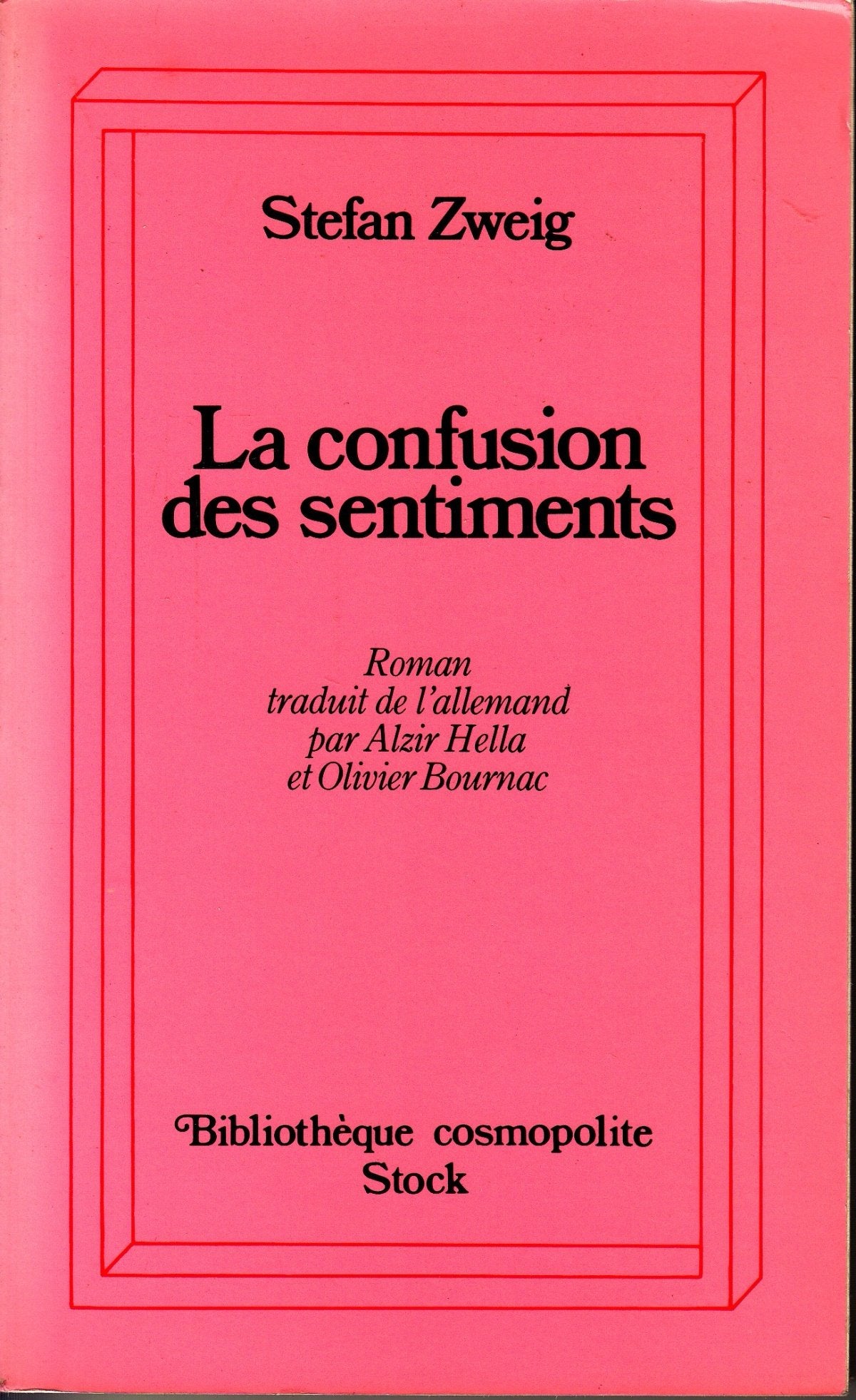 La Confusion des sentiments: Notes intimes du professeur R. de D. 9782234013094