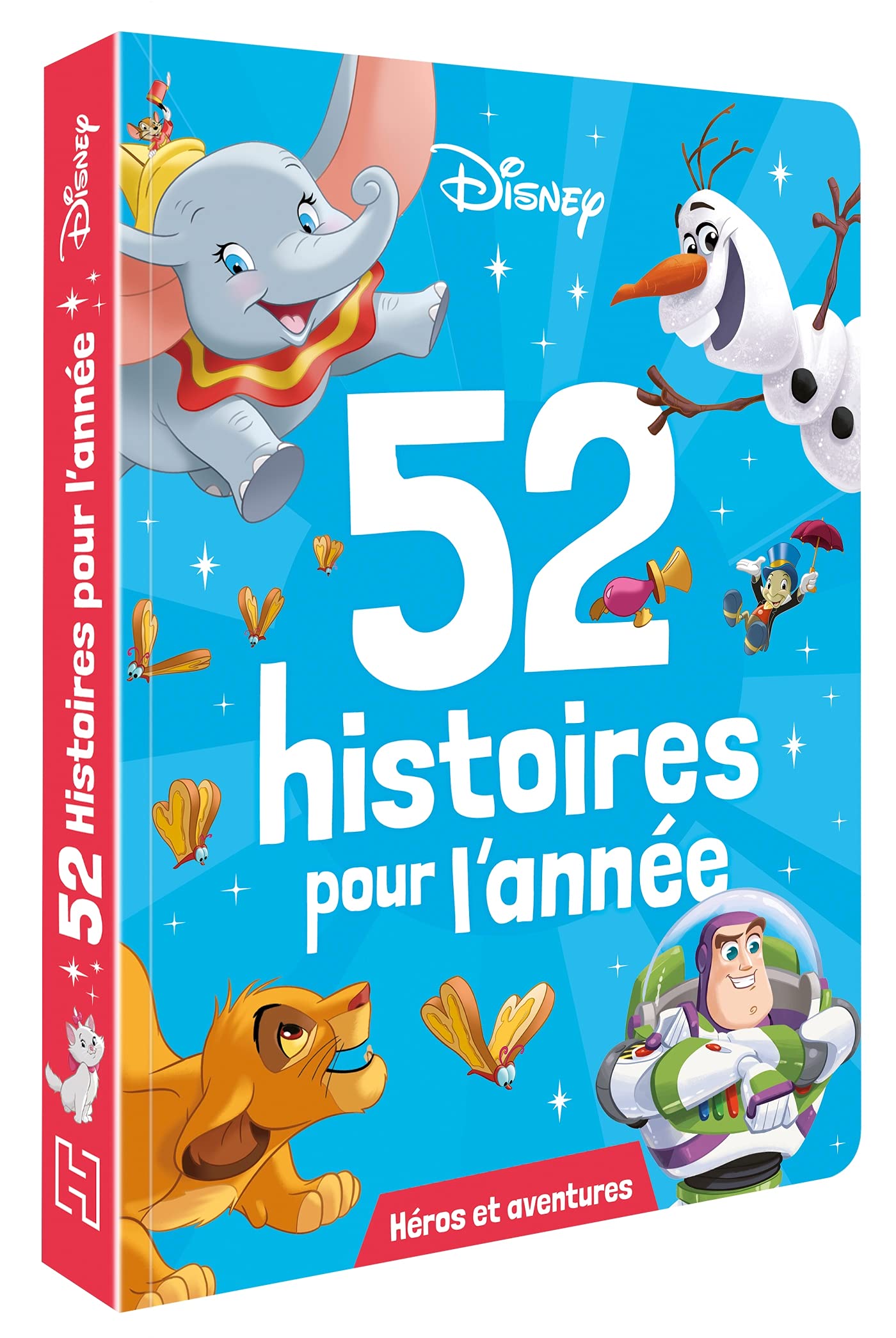 DISNEY - 52 histoires pour l'année - Héros et aventures 9782012048744