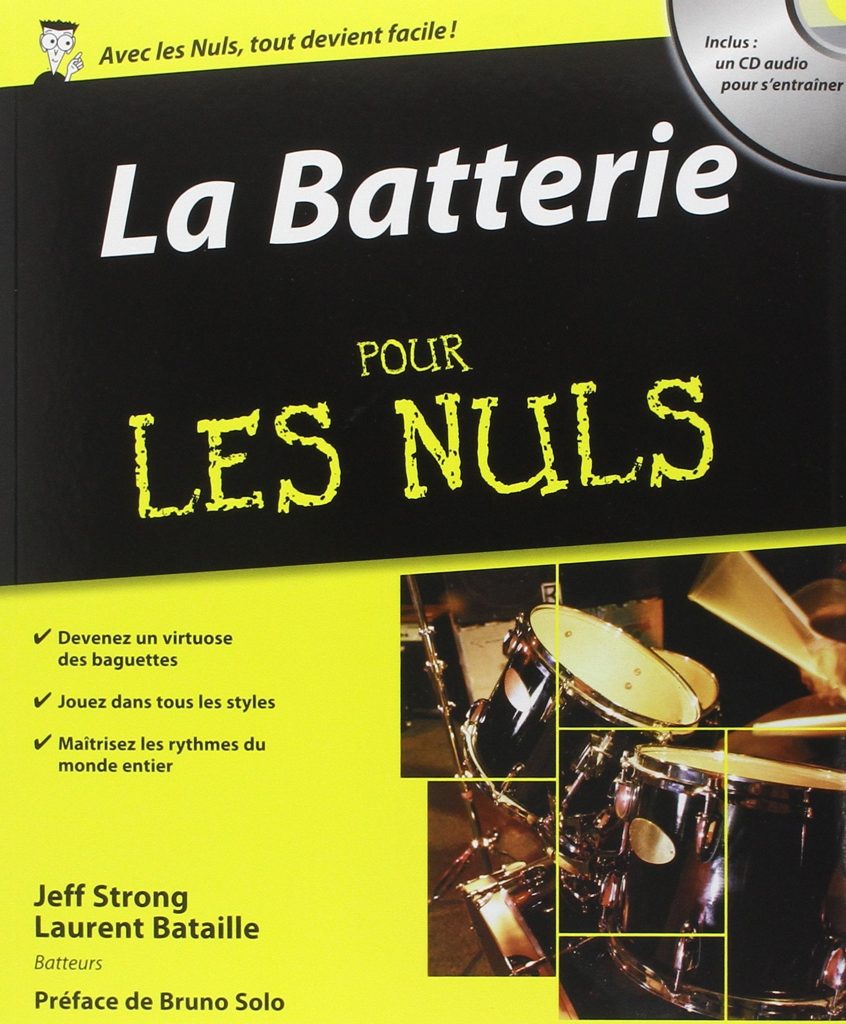 La Batterie pour les nuls (+1 CD) 9782754003520