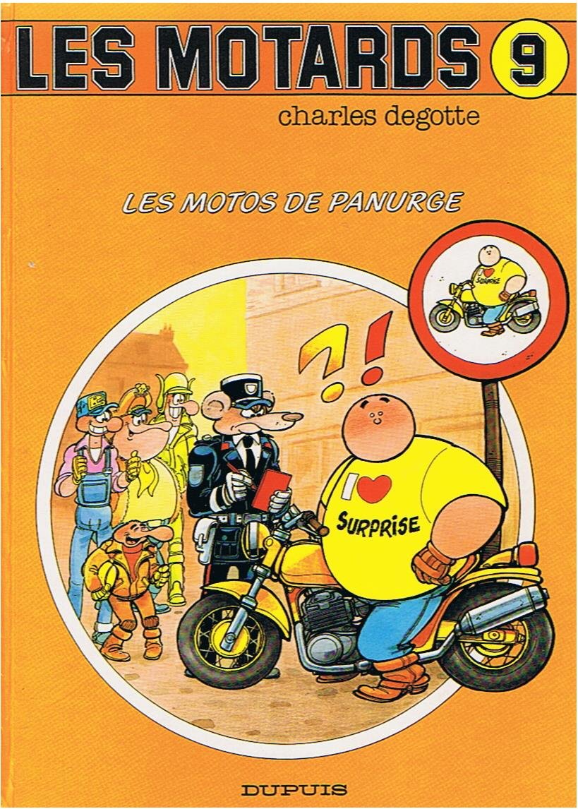 Les motos de Panurge 9782800119649