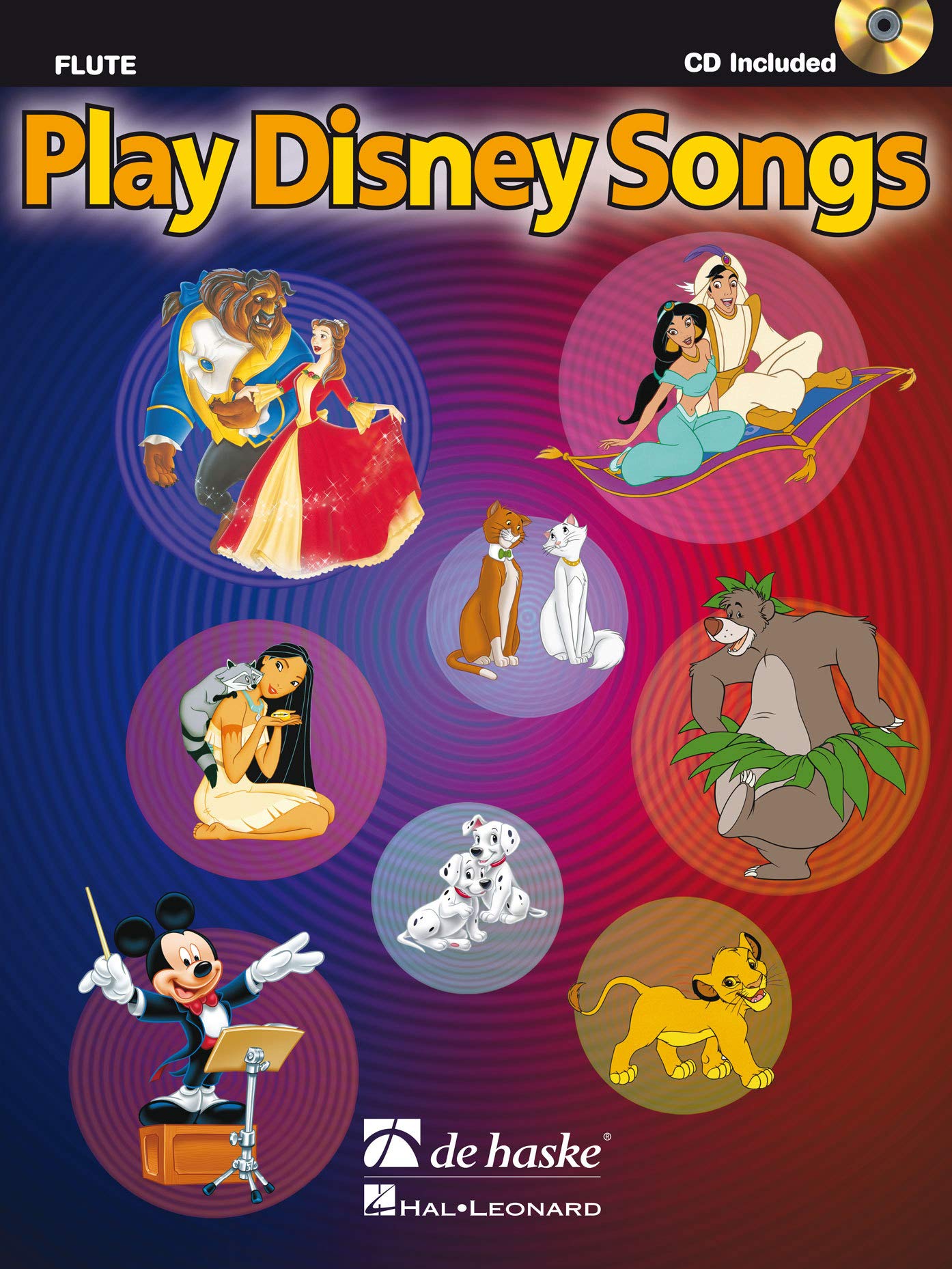Play disney songs solo arrangements of 12 classic disney songs+ online audio - flute 9790035200940