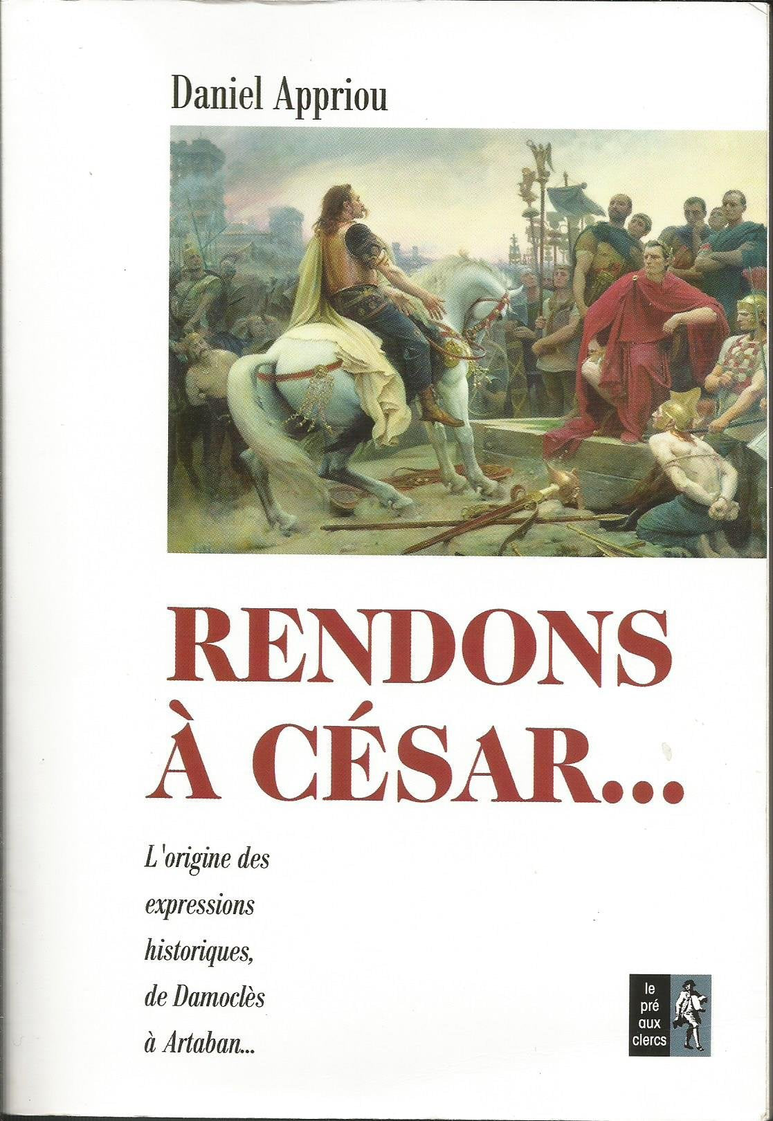 RENDONS A CESAR... 9782735703265