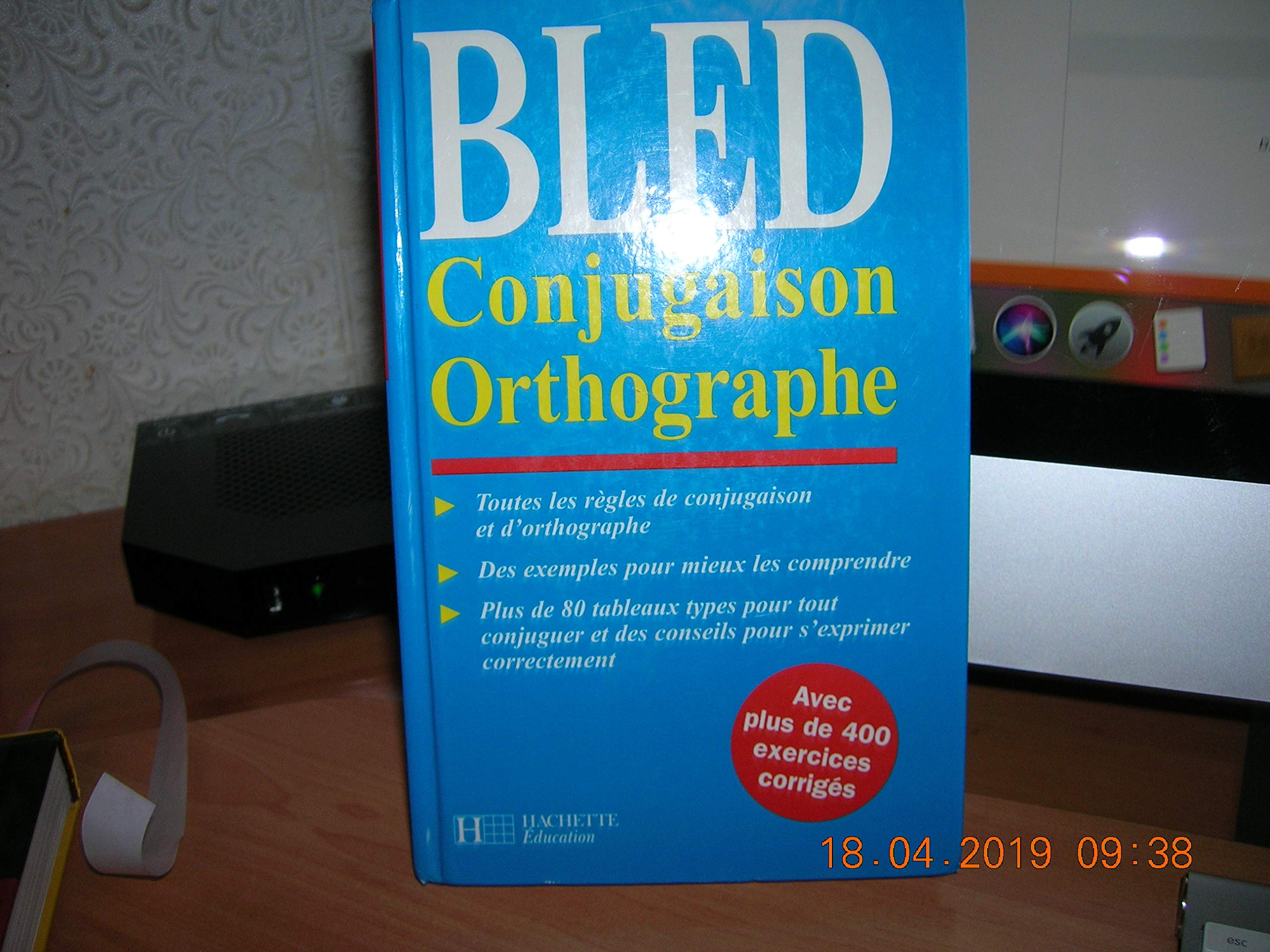 Bled conjugaison orthographe 9782702825617