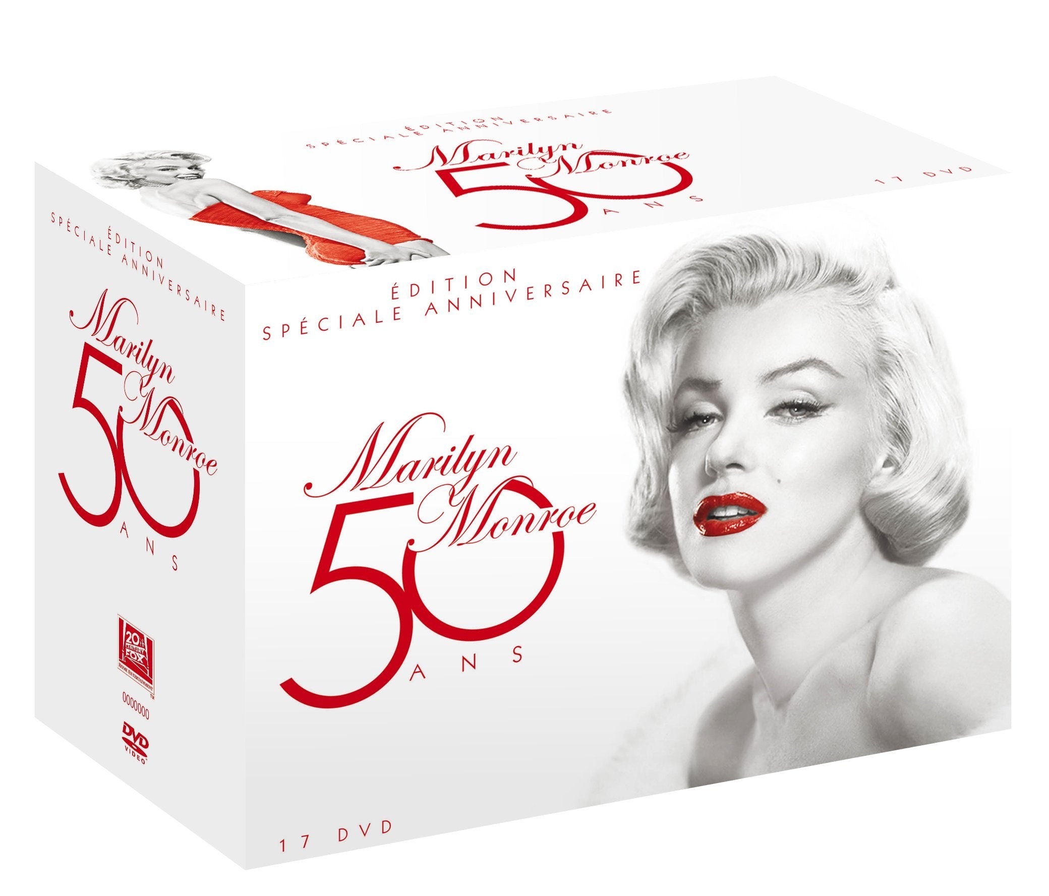 Marilyn Monroe 50 ans - Coffret 17 films [Édition Spéciale Anniversaire] 3344428050573