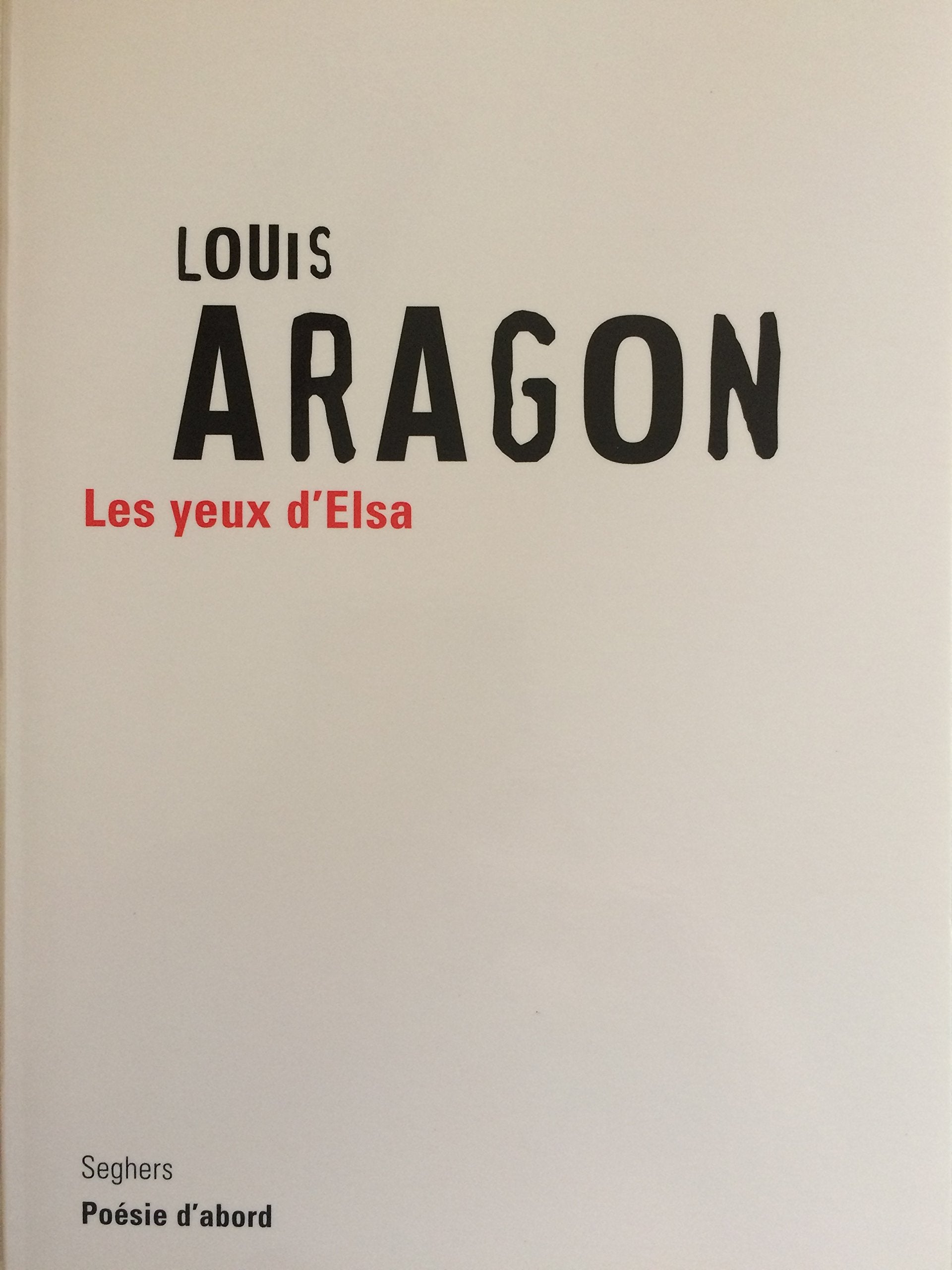 Les Yeux d'Elsa 9782232122453