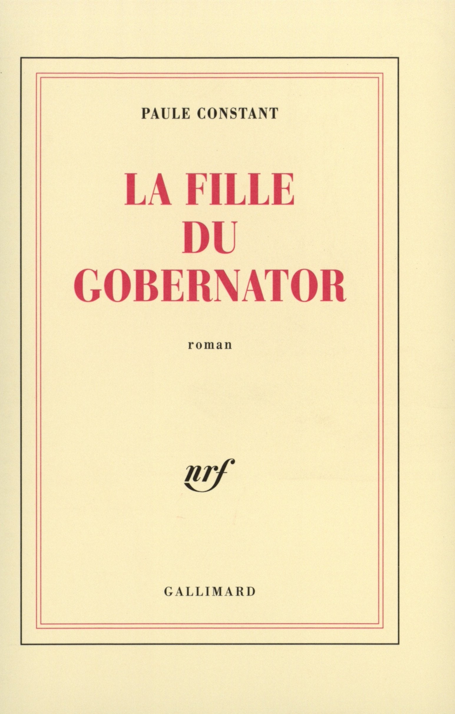La fille du Gobernator 9782070739769