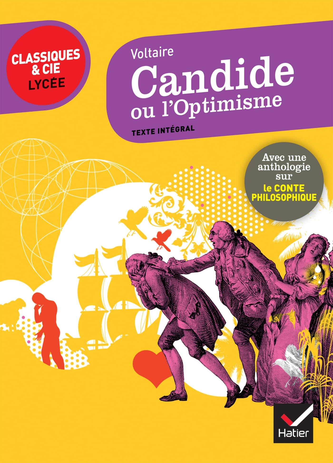 Candide: suivi d'un parcours sur le conte philosophique 9782218991349