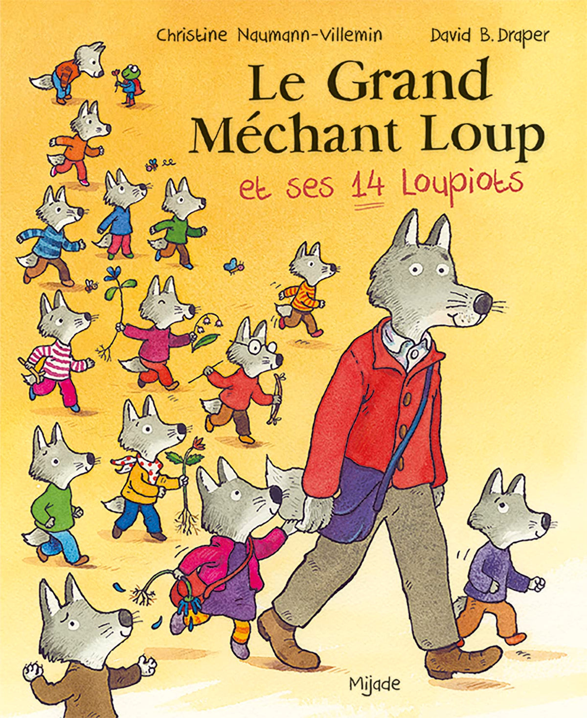 Grand Méchant Loup et ses 14 loupiots (Le) 9782807701885